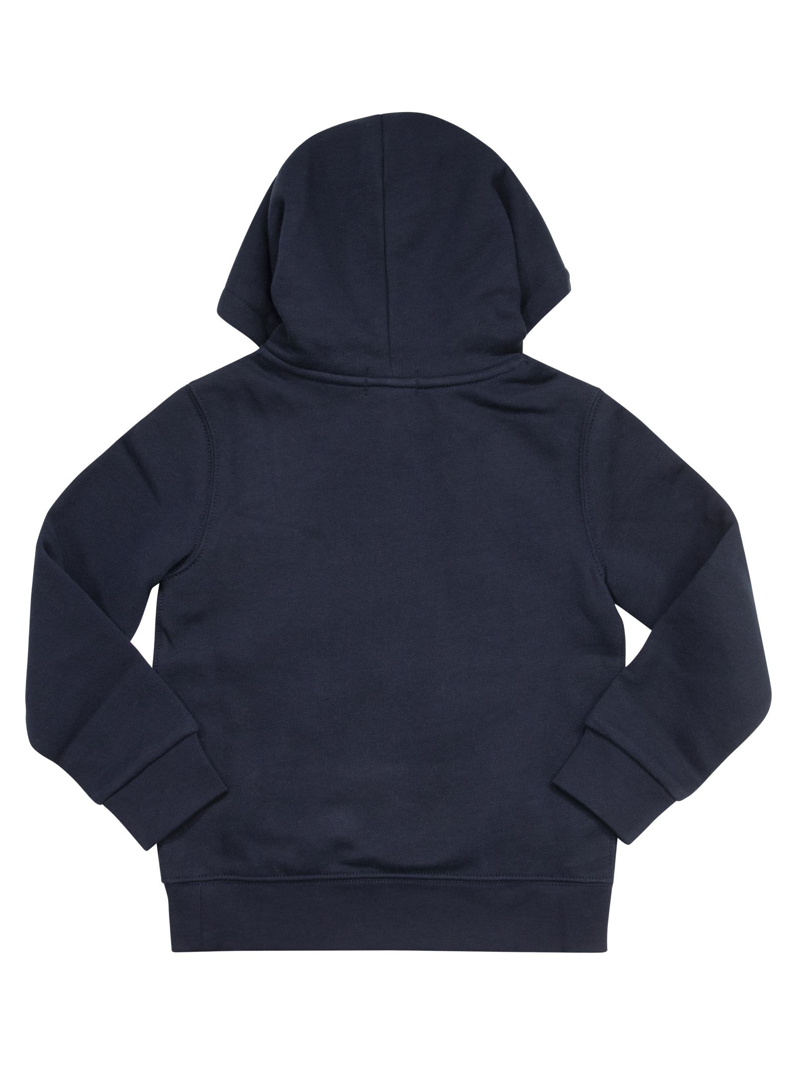 Shop Polo Ralph Lauren Hooded Sweatshirt In Navy