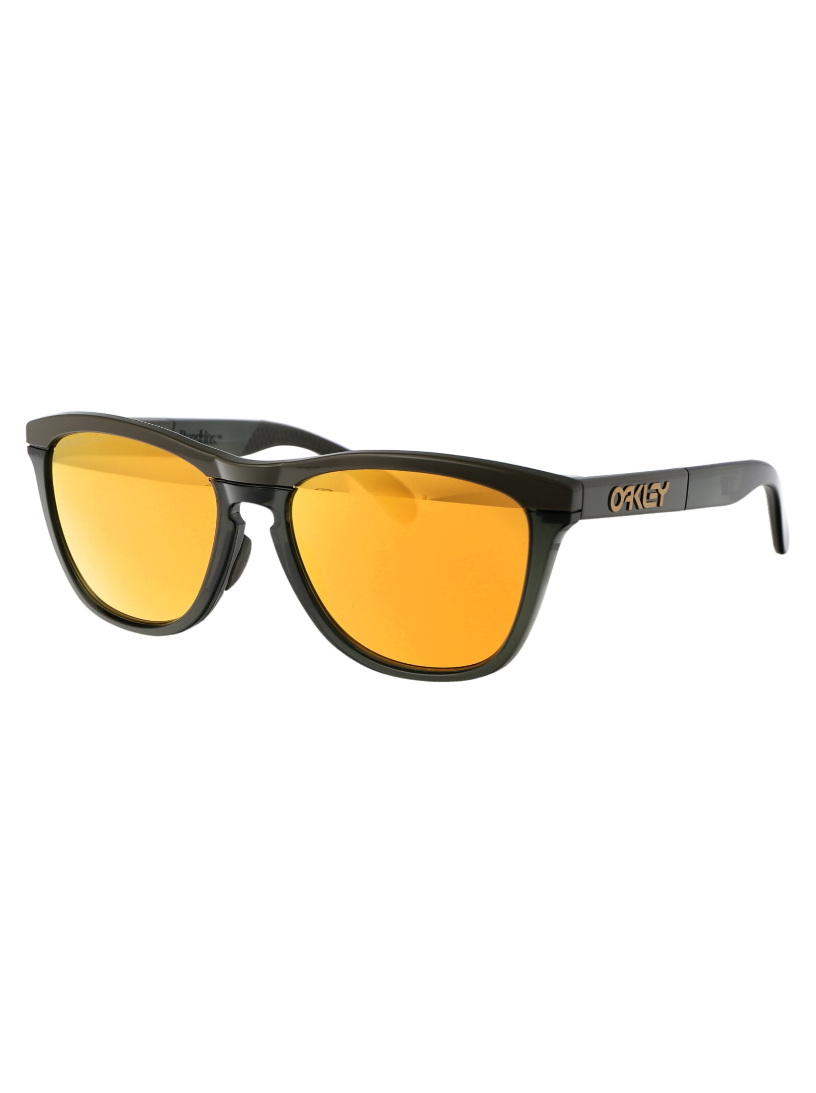 Shop Oakley Frogskins Range Sunglasses In 928408 Dark Brush