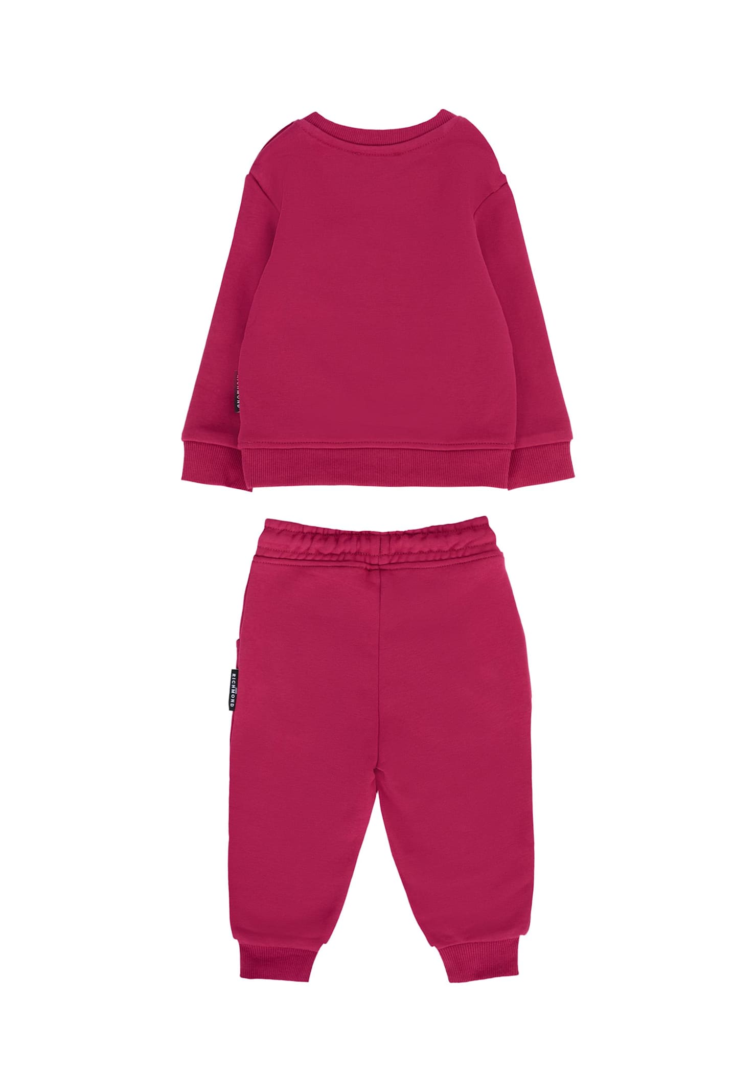Richmond Red Set For Baby Boy With Logo In Red