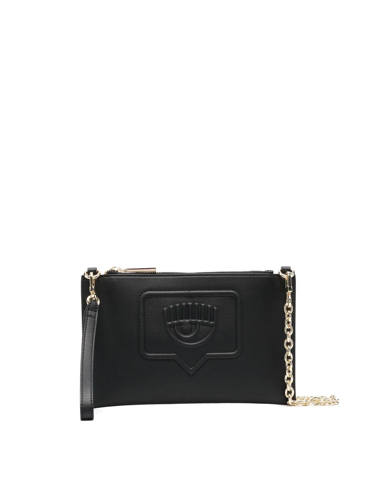 Chiara Ferragni Eyelike Pochette In Black