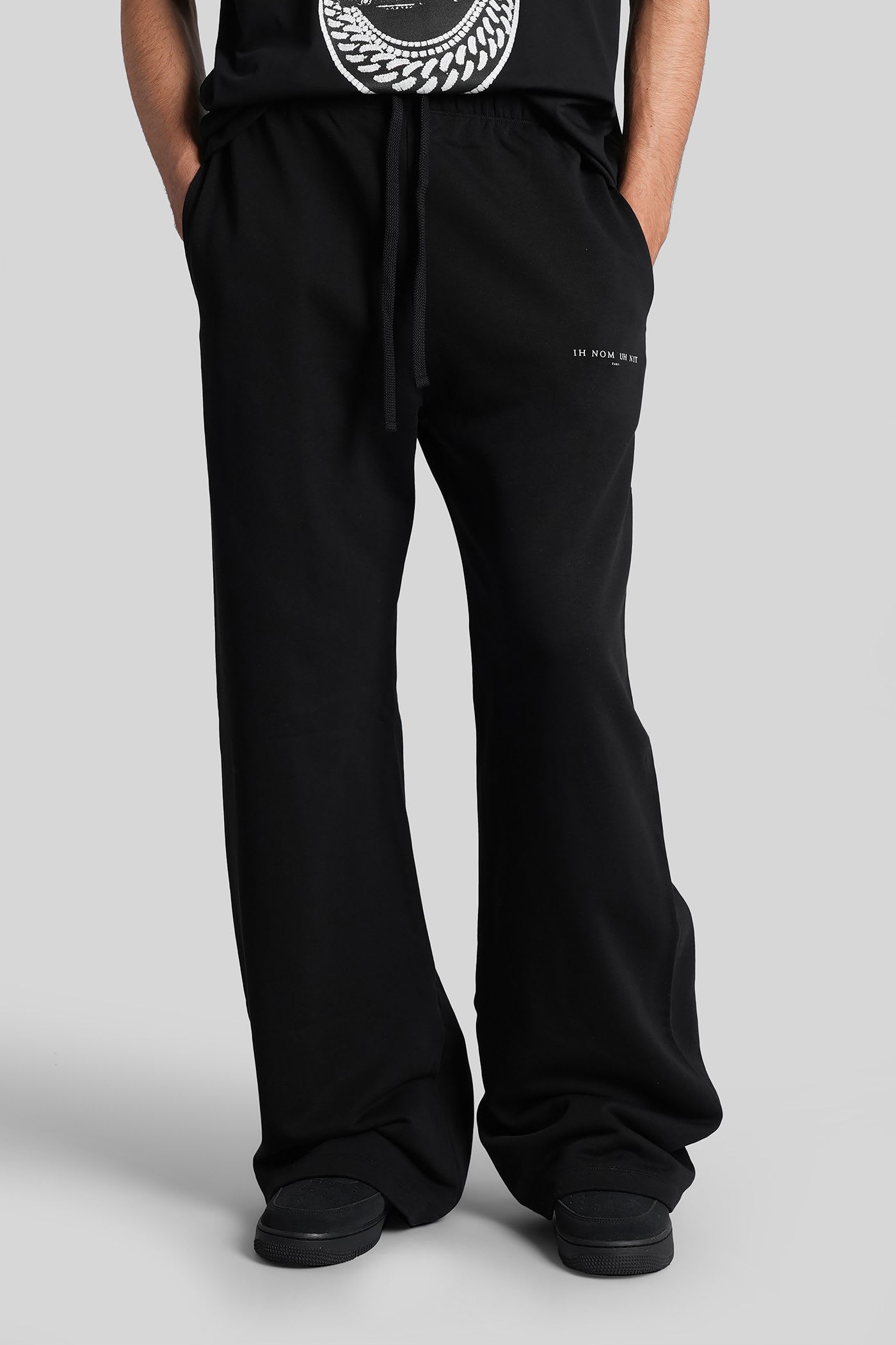 Ih Nom Uh Nit Pants In Black Cotton In Black