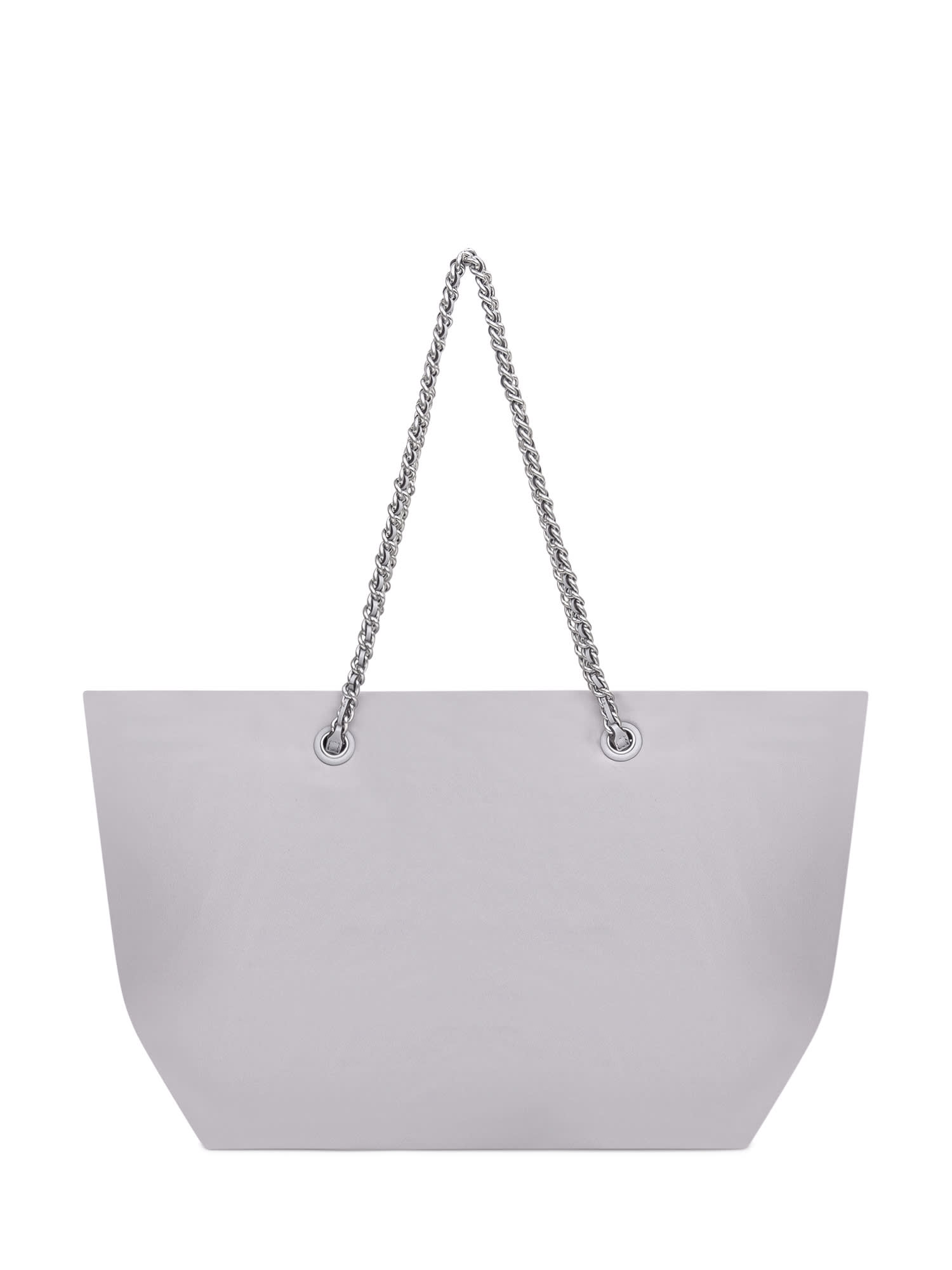 Shop Tory Burch Shopping Bag Ella In Bay Gray