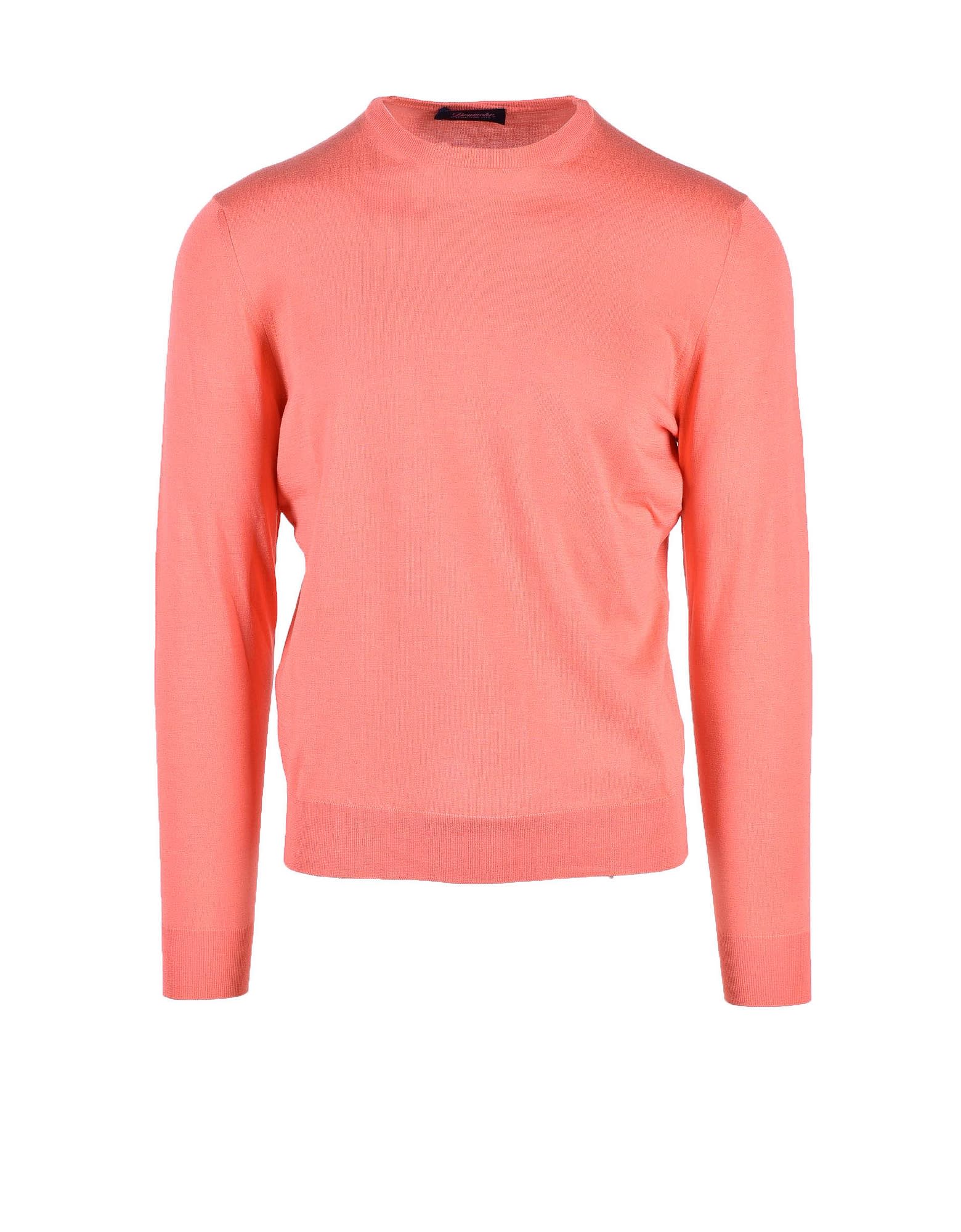 Drumohr Mens Salmon Pink Sweater