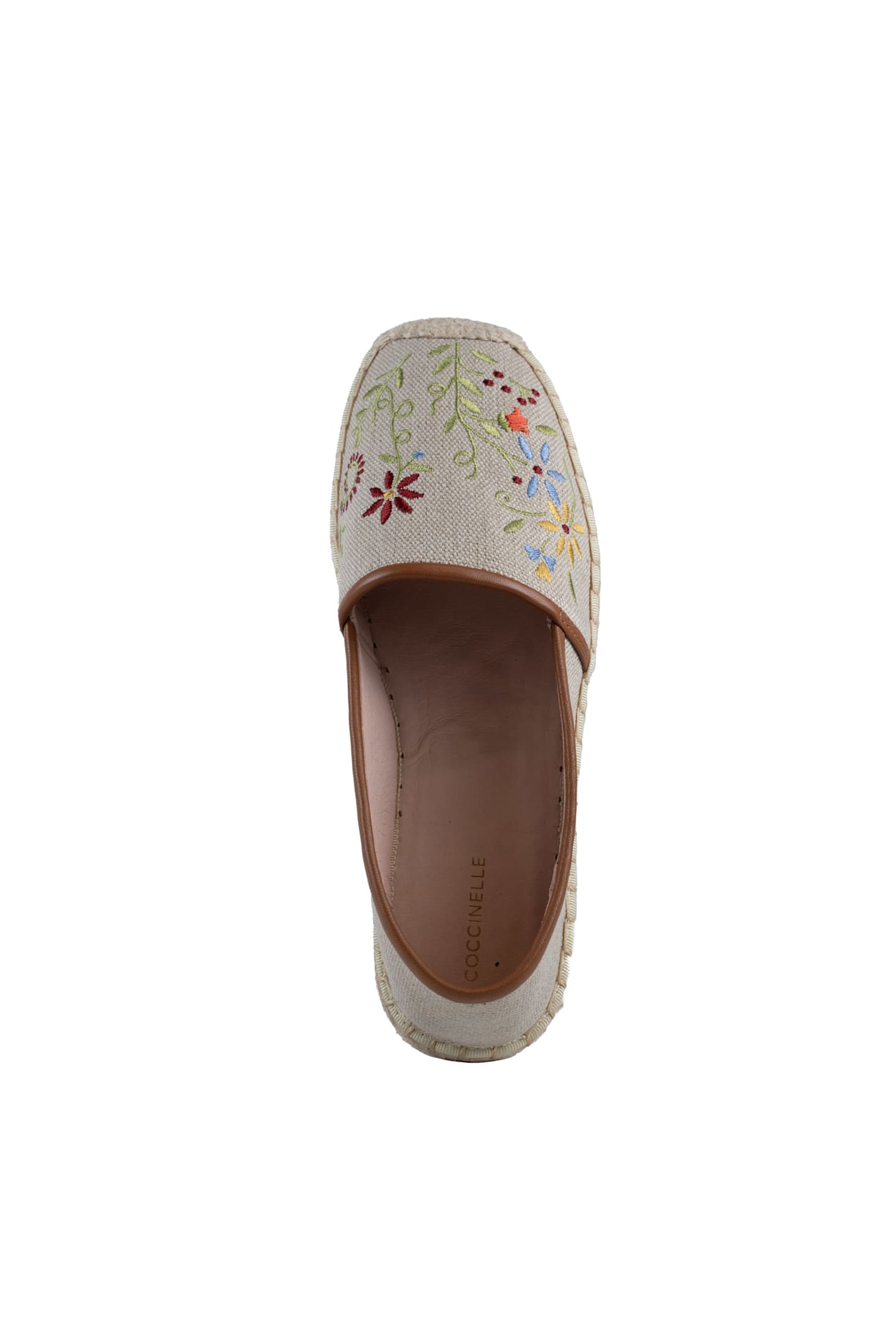 Coccinelle Espadrilles Praia Lencos Embroidery