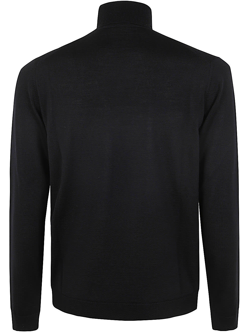 Shop Nuur Turtle Neck Pullover In Black