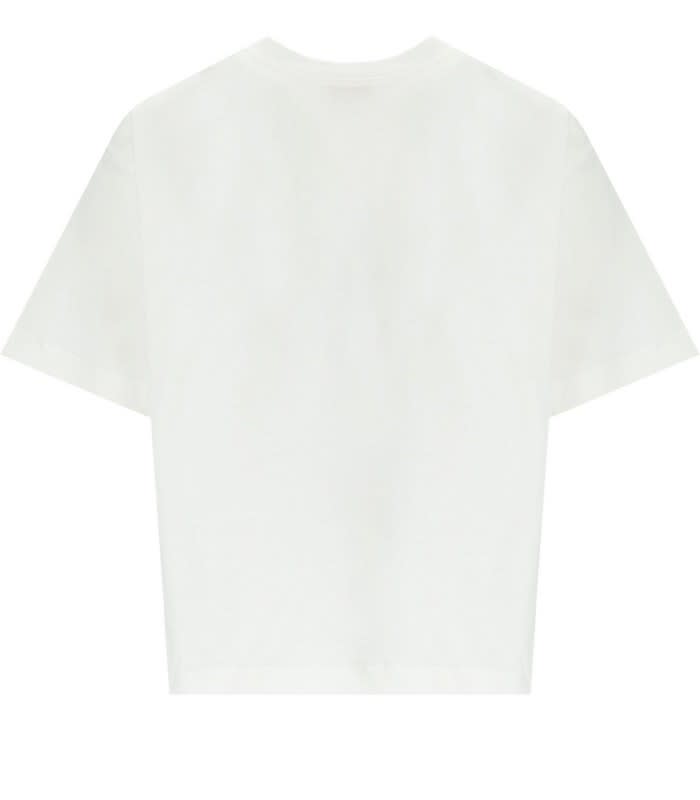 Shop Elisabetta Franchi Oversize T-shirt In White