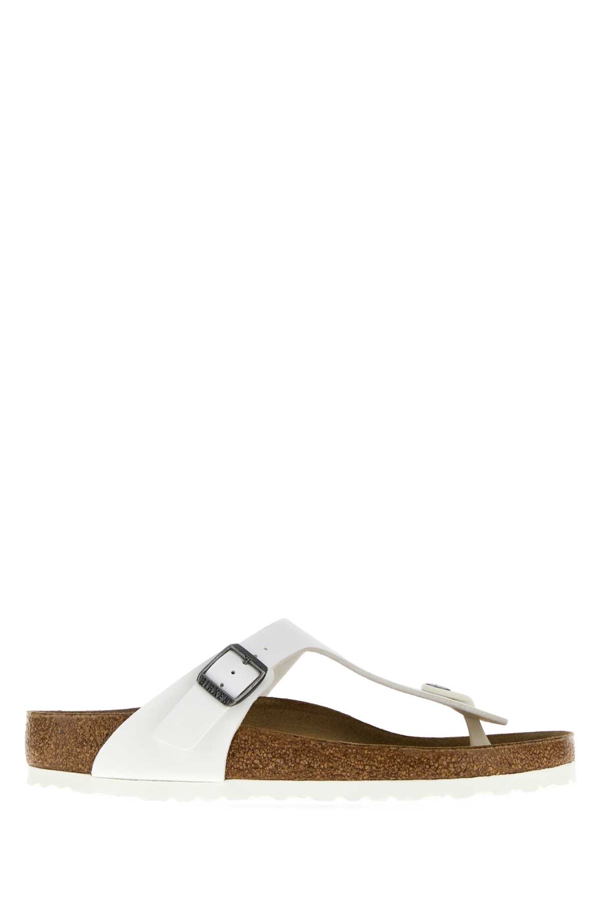 Birkenstock Gizeh Big Buckle In White I In White