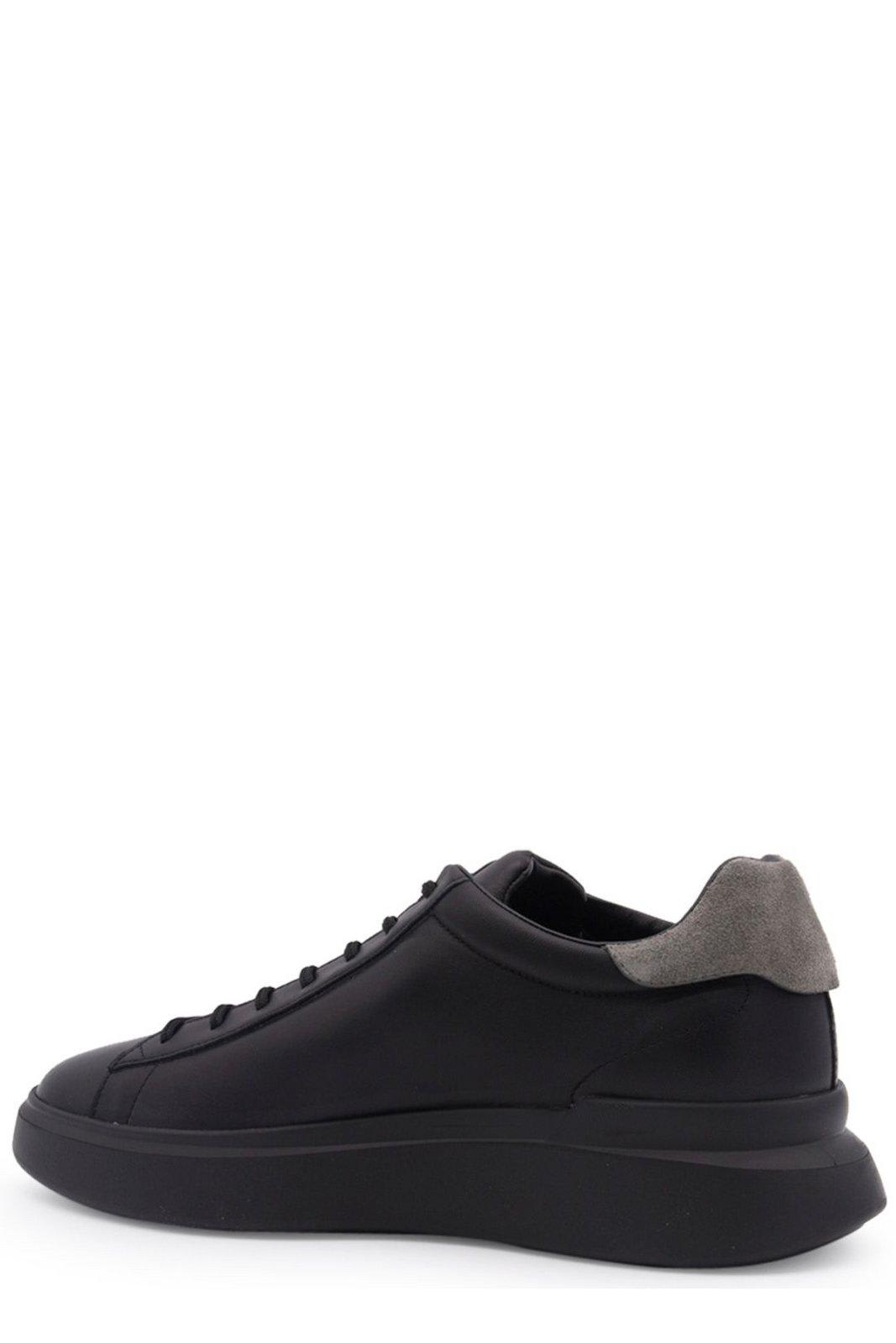 Shop Hogan H580 Sneakers In Black