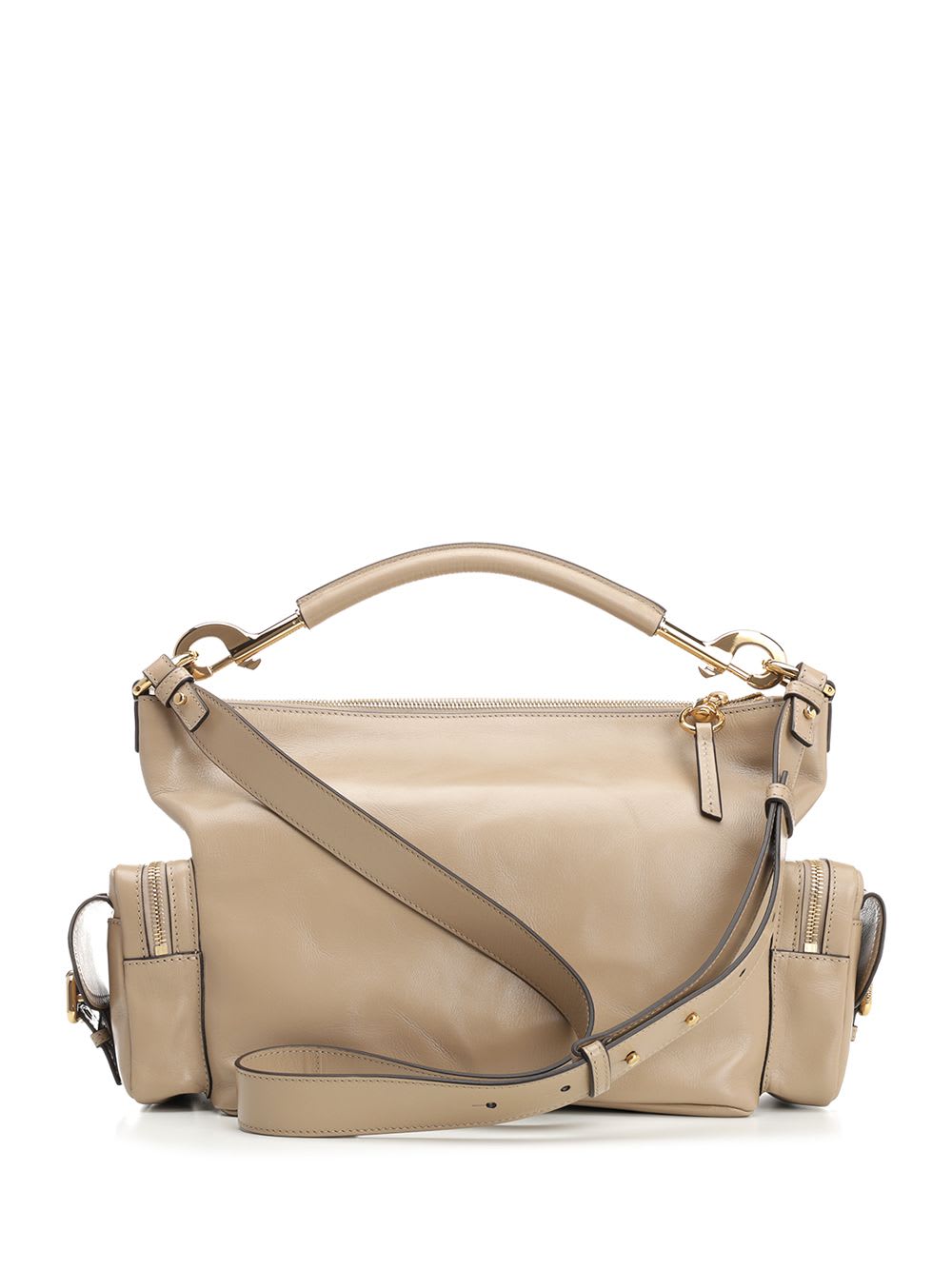 Chloé Camera Bag Shoulder Bag In Boyish Brown