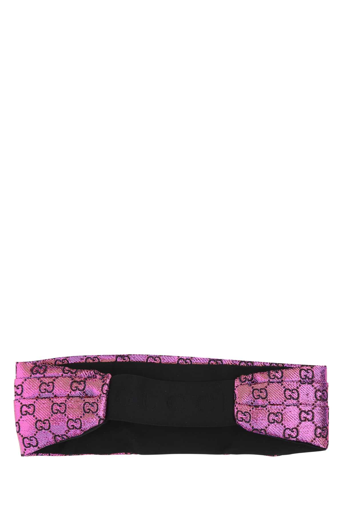 Shop Gucci Embroidered Viscose Blend Hair Band In 5600