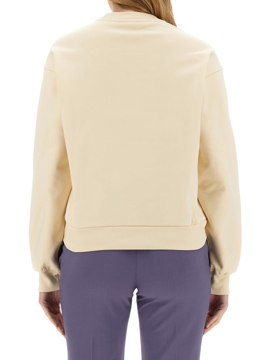 Shop Ps By Paul Smith Sweatshirt With Logo In Nude