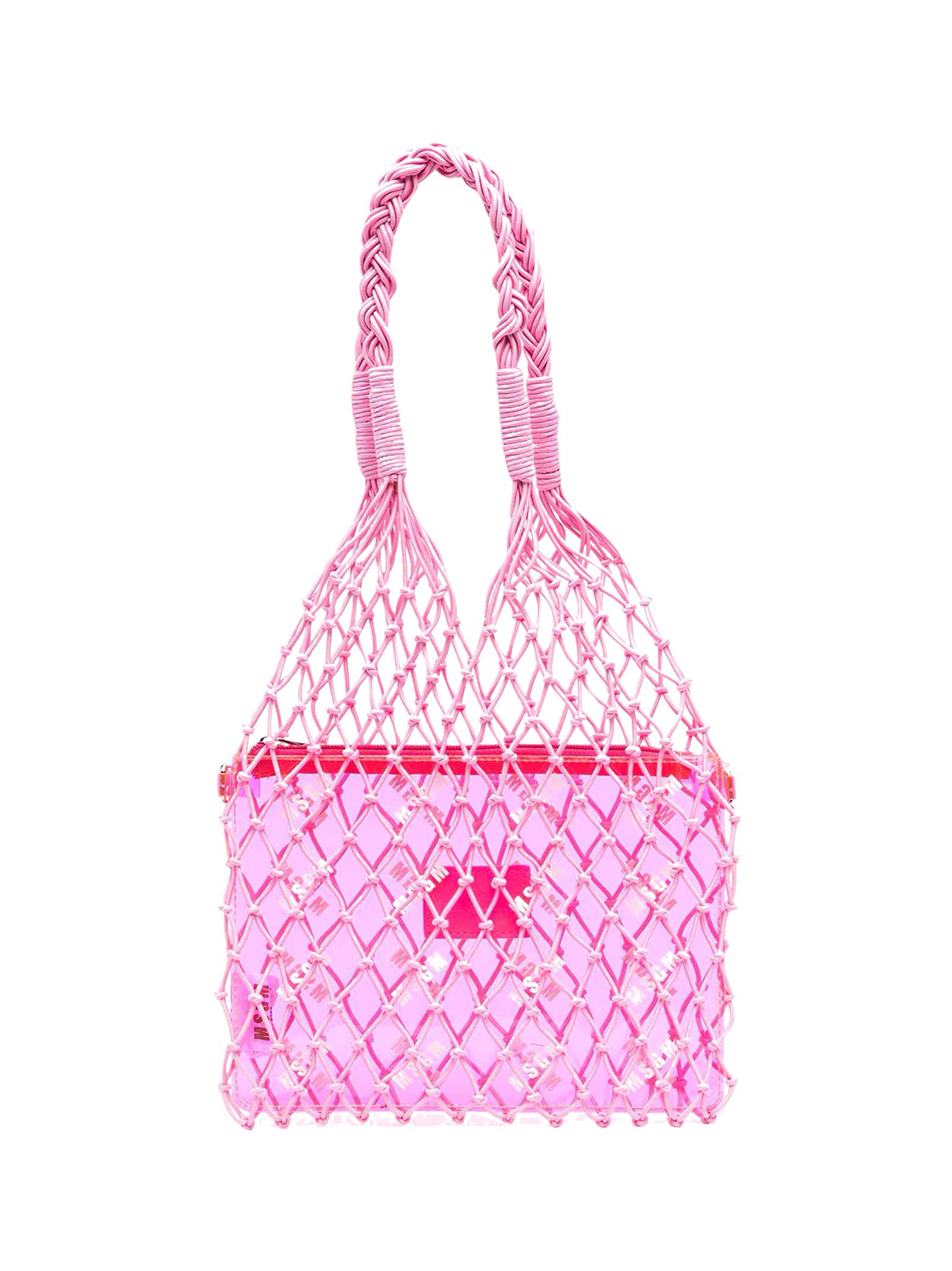 MSGM Pink Tote Bag
