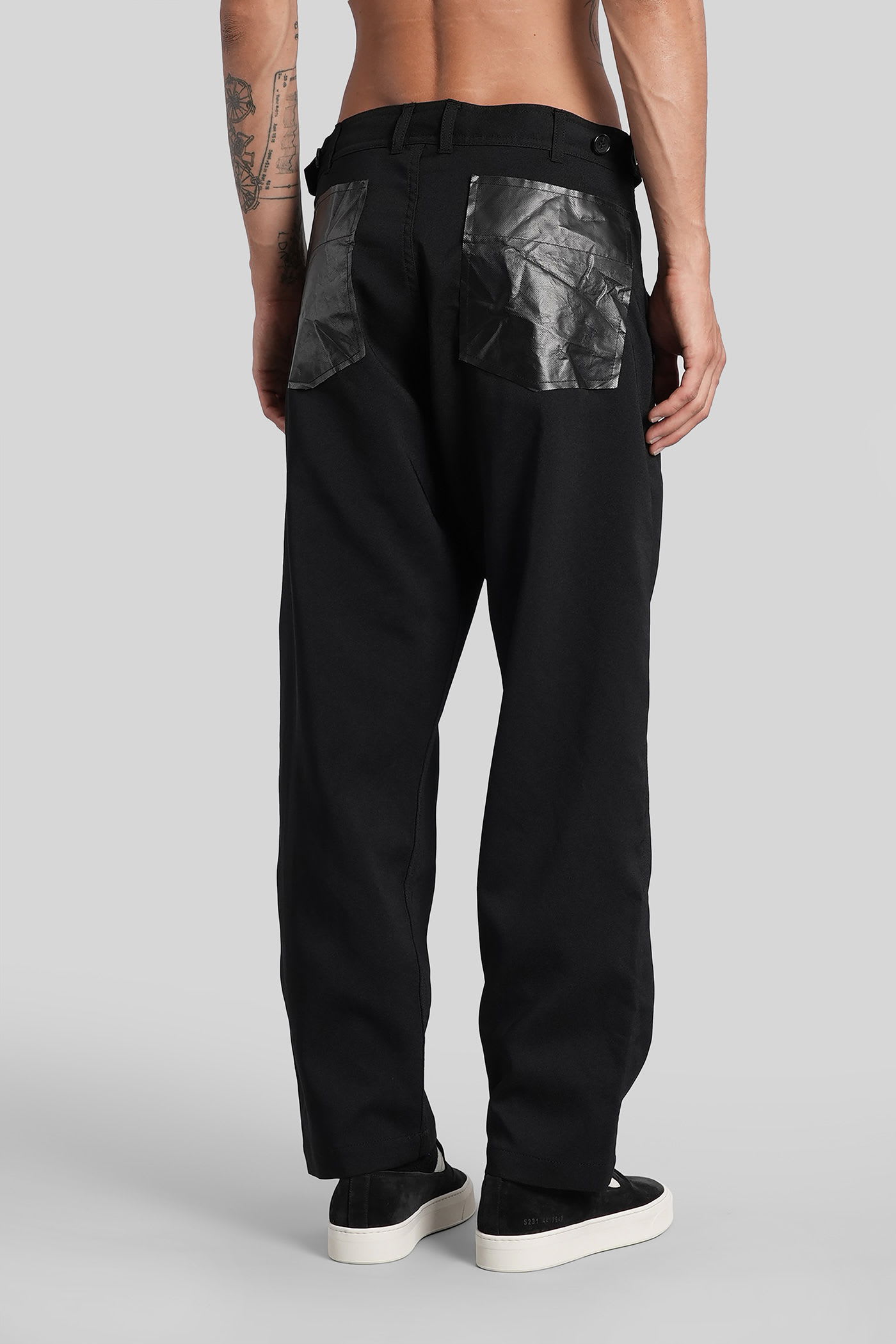 Comme Des Garçons Shirt Pants In Black Polyester In Black