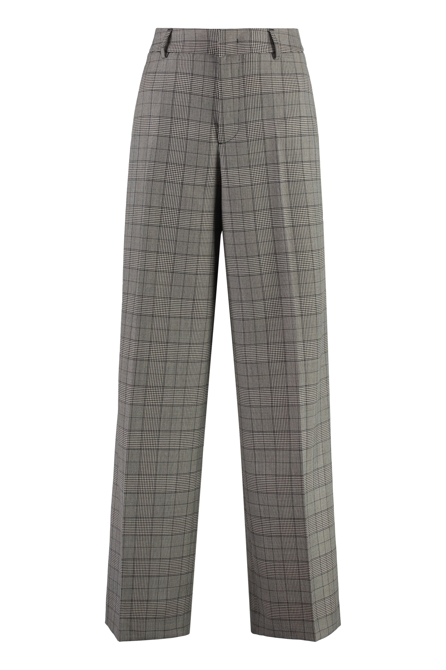 Wool Wide-leg Trousers