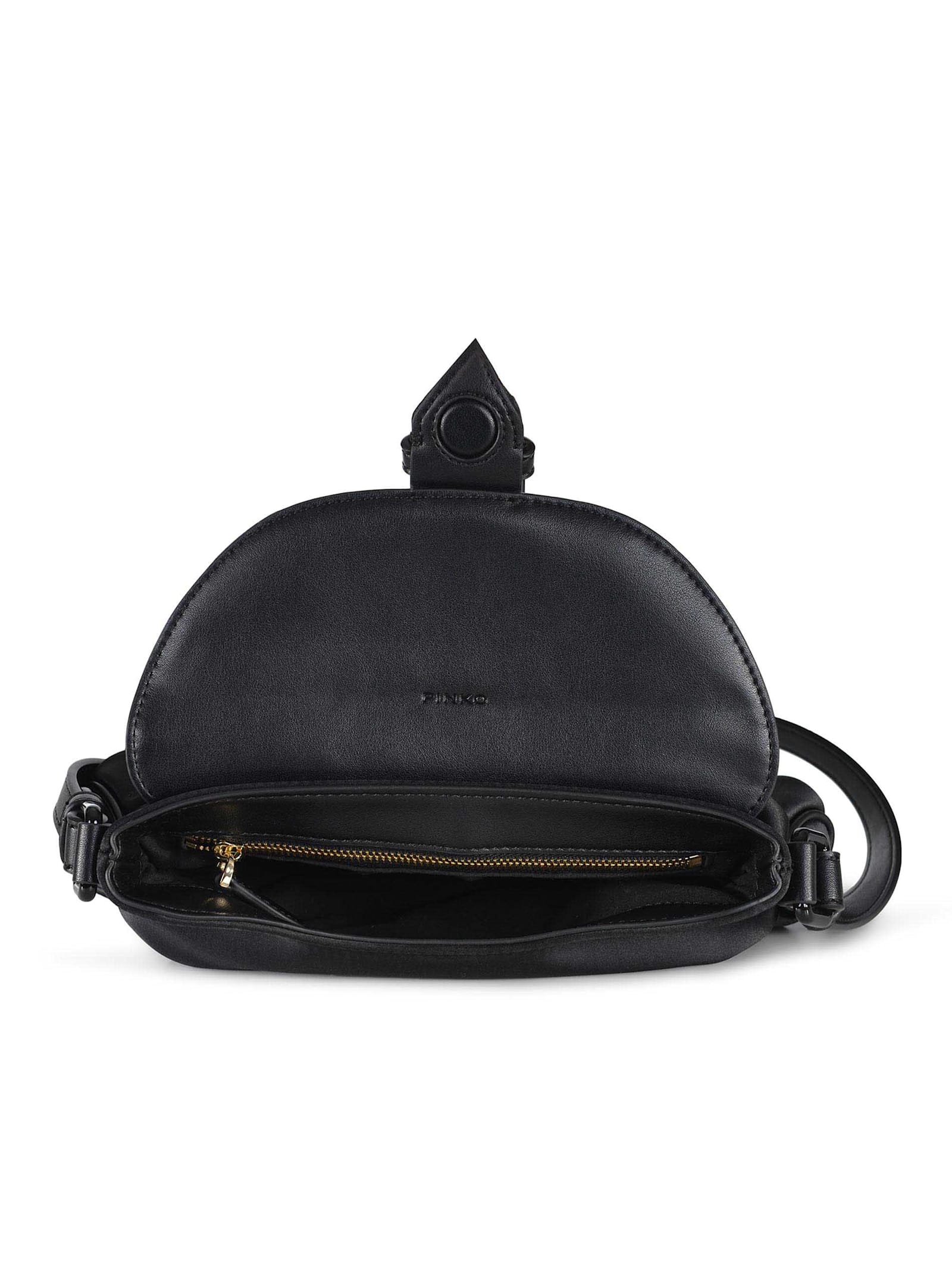 Pinko Shoulder Bag Jolene Made Of Duchess In B Nero Limousine