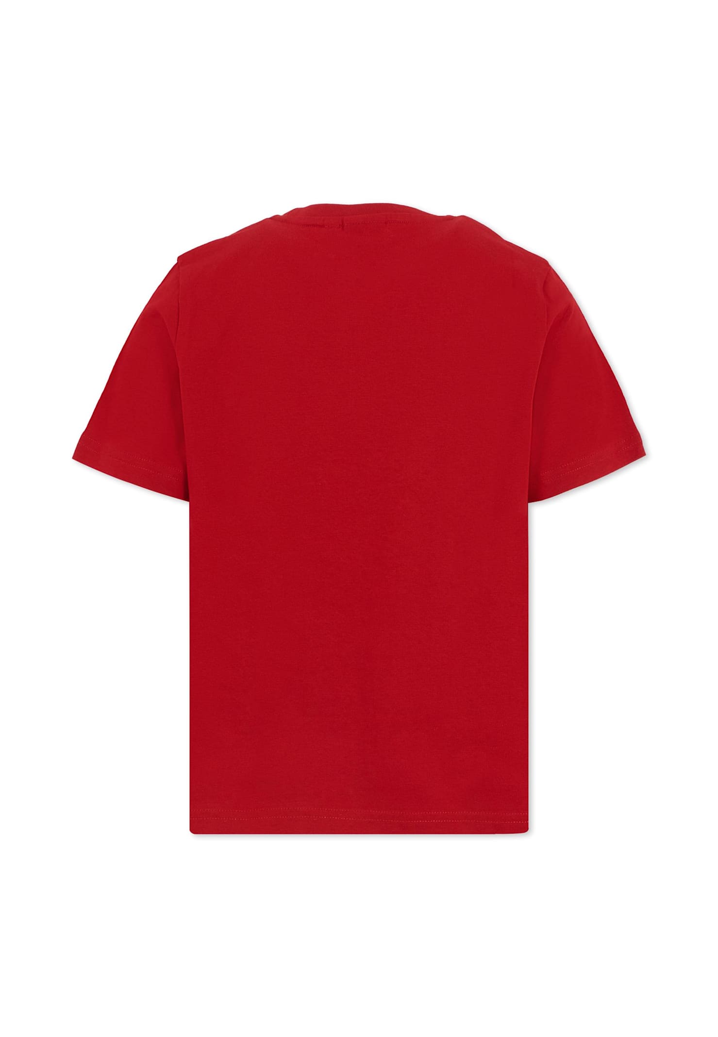 Hugo Boss Red T-shirt For Boy With Logo In Red