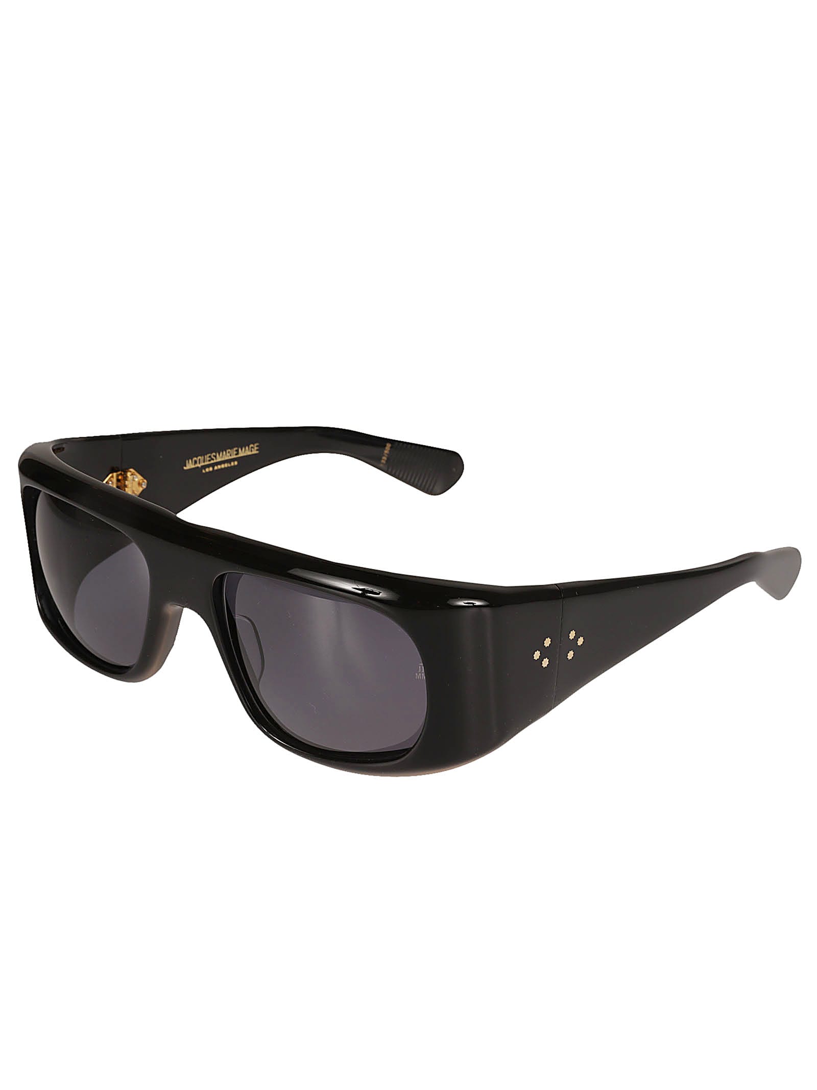 Jacques Marie Mage Benson Sunglasses In Black | ModeSens