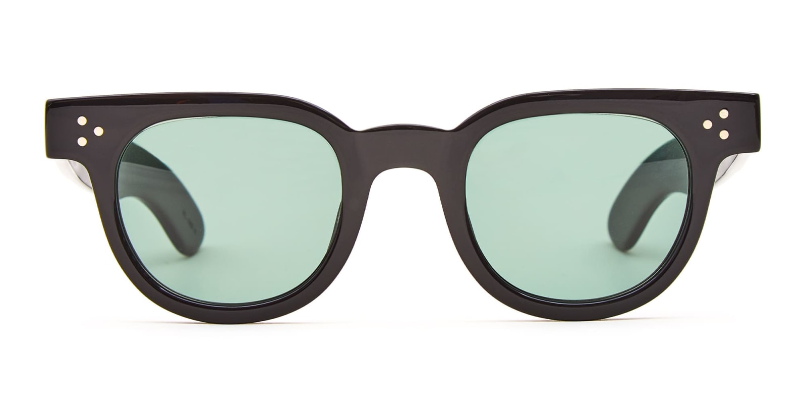 Julius Tart Optical Fdr 46x24 - Black / Green Lens Sunglasses