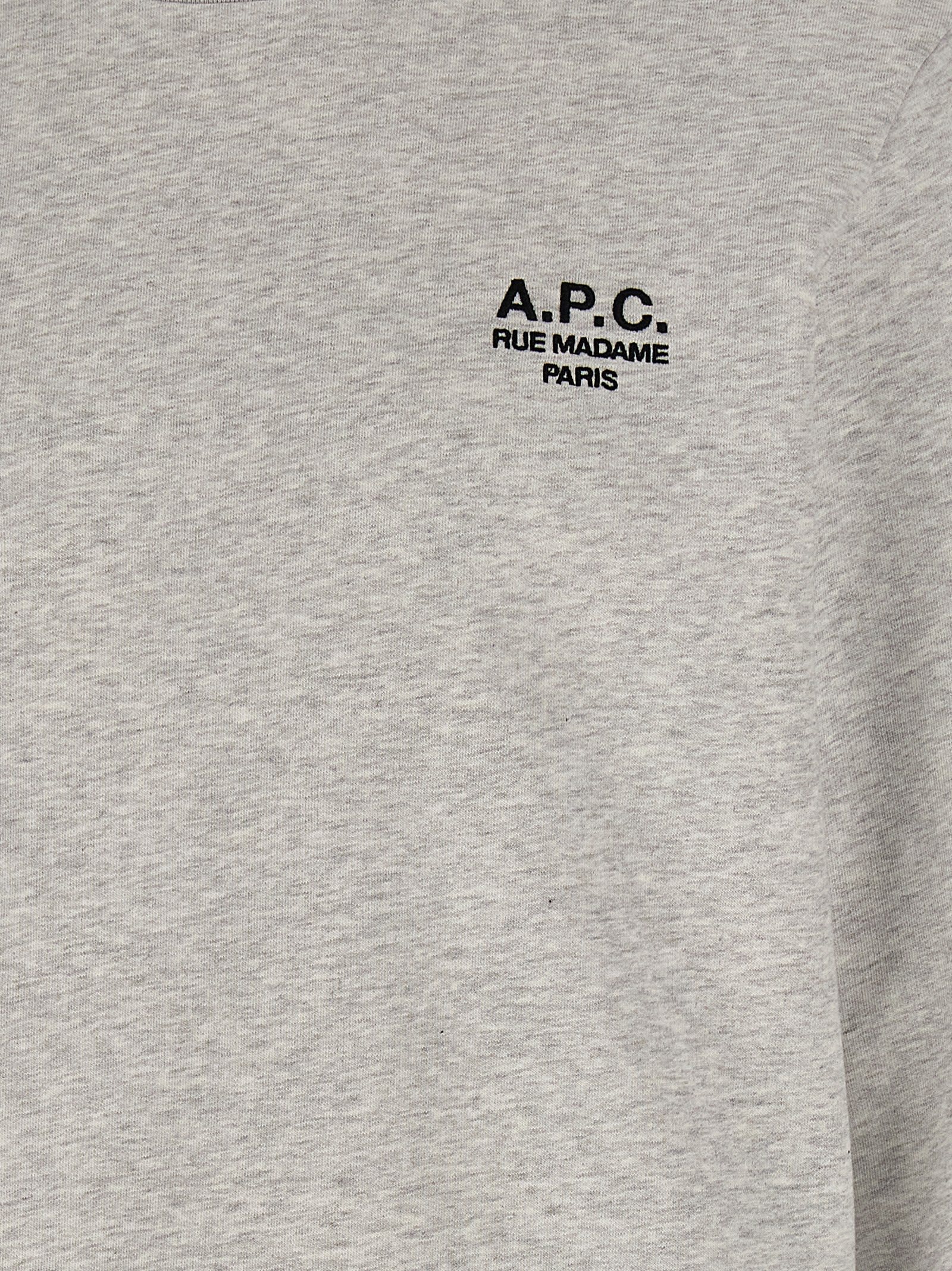 Shop Apc Rue Madame Sweatshirt In Gray