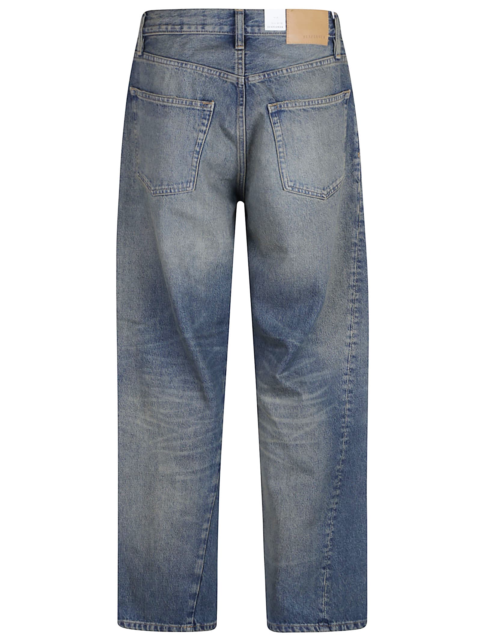 Sunflower Wide Twist Jeans In Blue