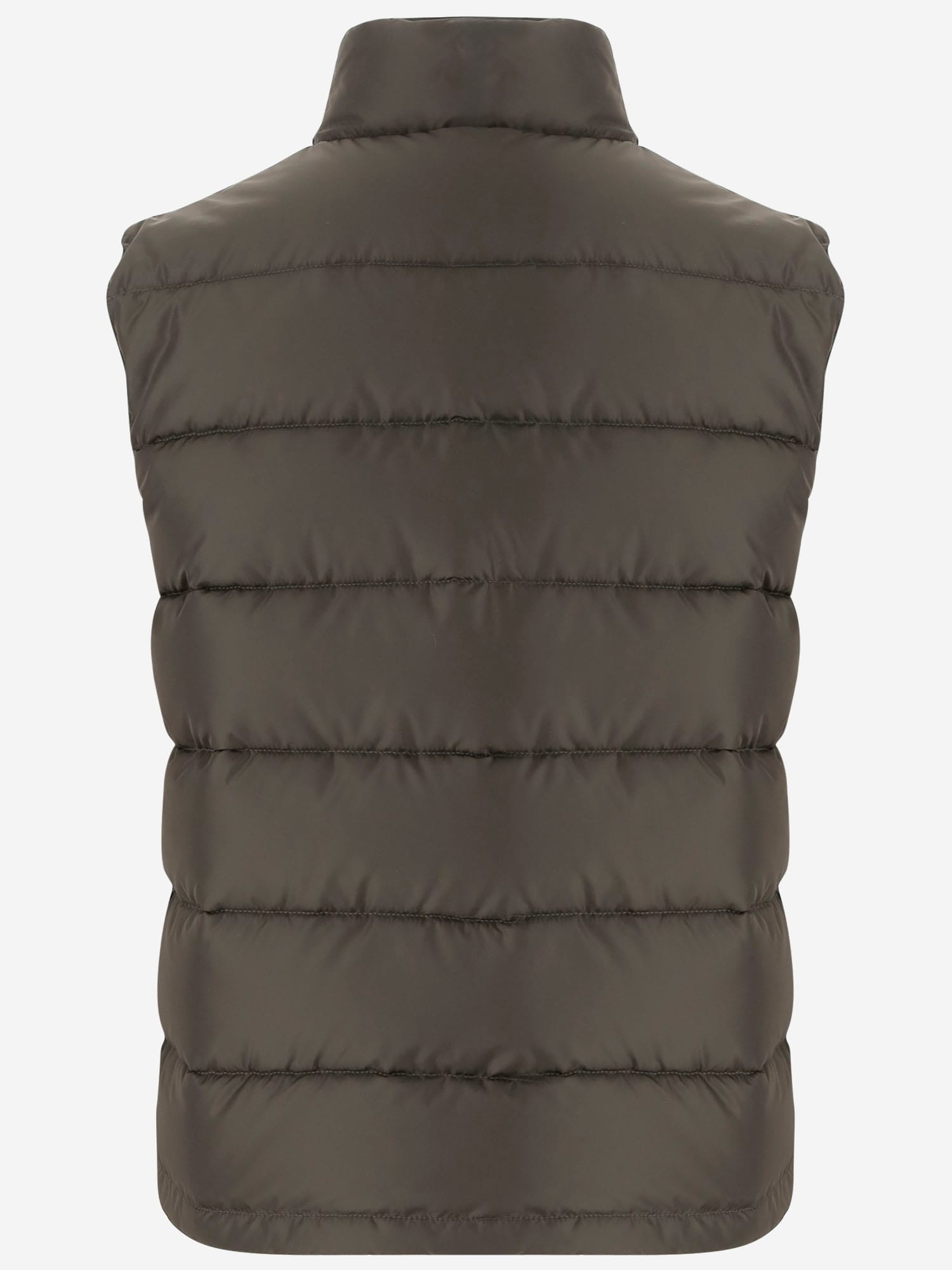 Aspesi Recycled Nylon New Minnie Vest Down Jacket In Green