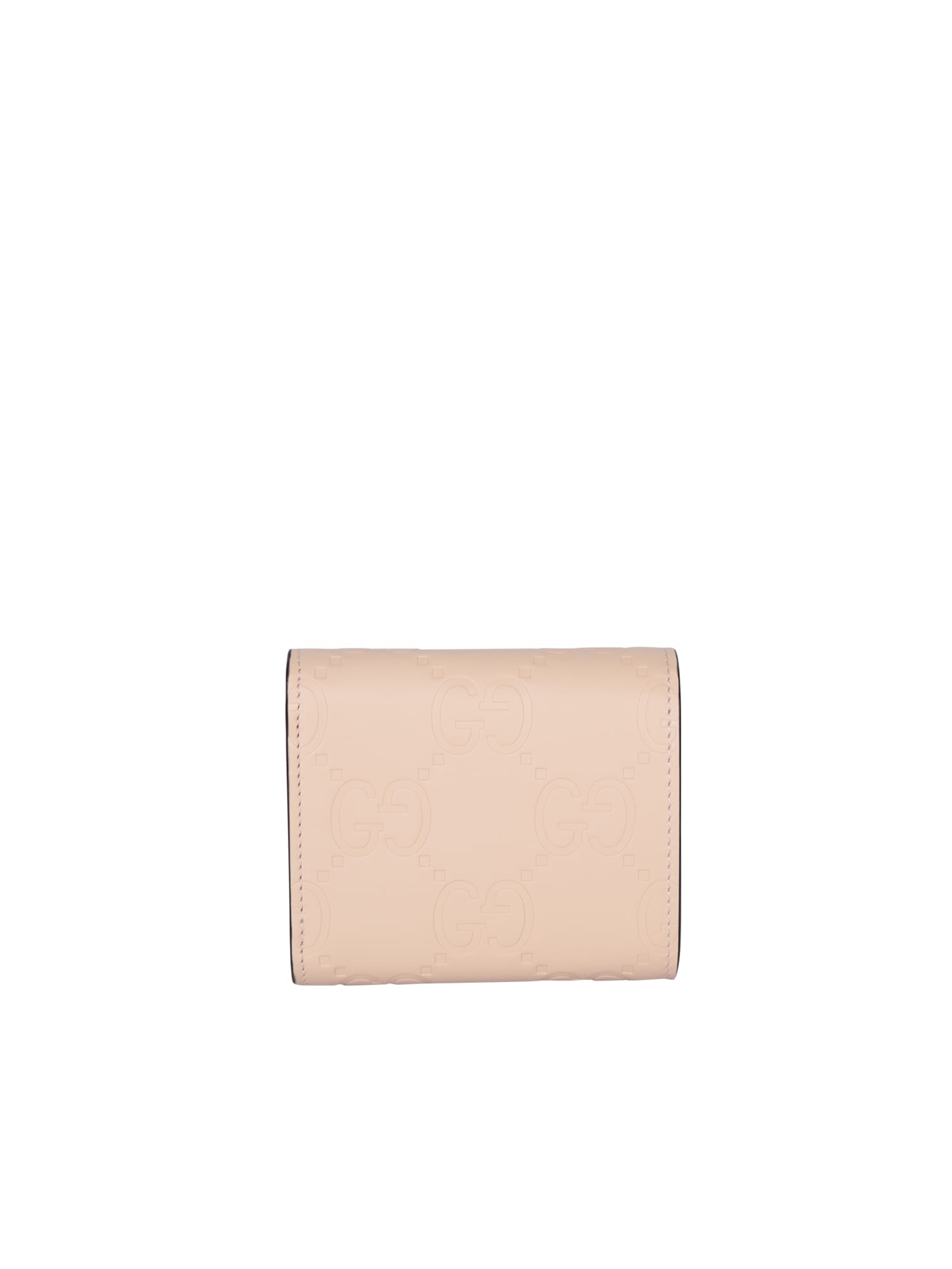 Shop Gucci Gilbert Monogram Tonal Powder Wallet In Pink