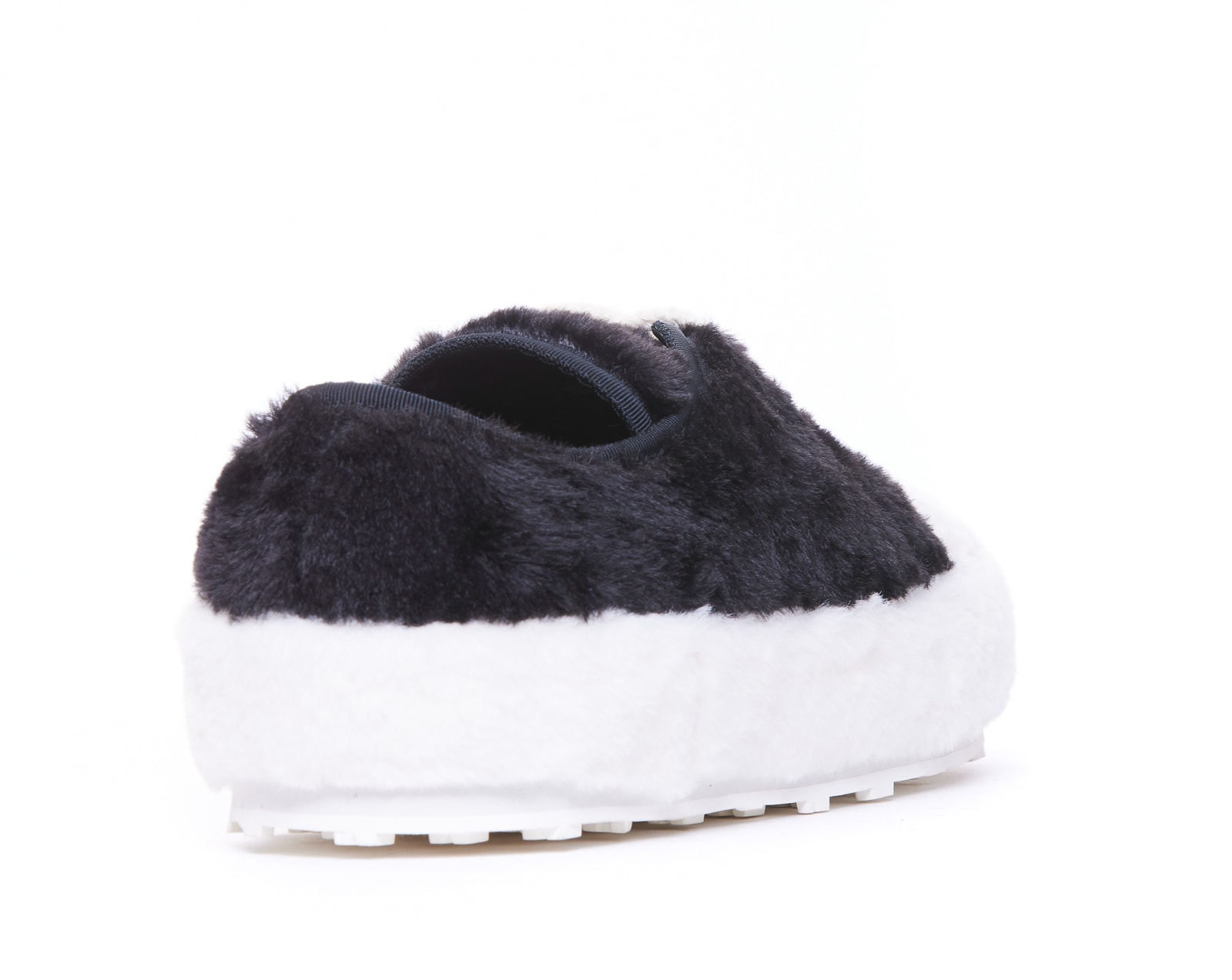 Shop Marni Teddy Sneakers In Black