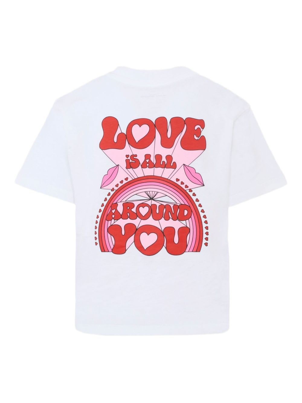 Stella Mccartney Kids T-shirt With Print In White