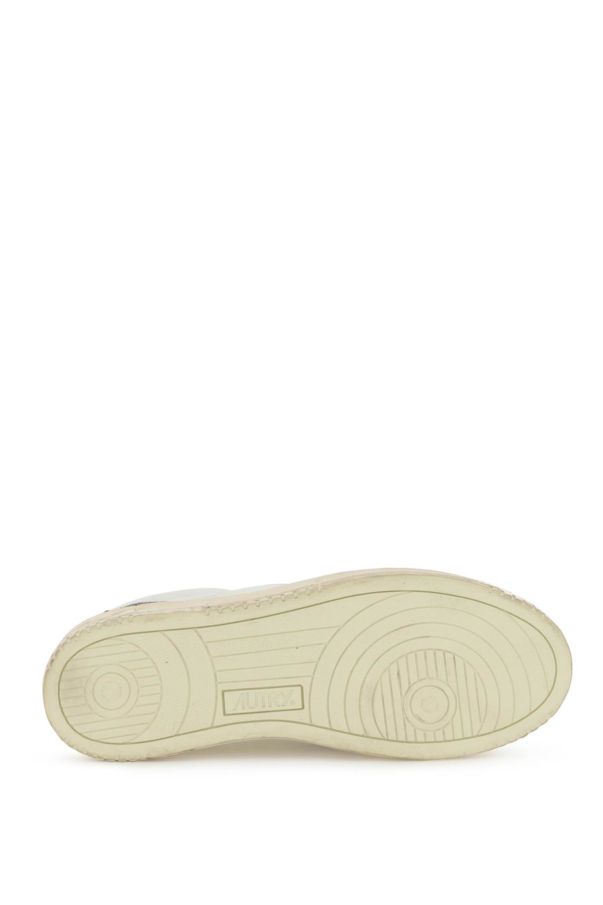 Autry Medalist Low Super Vintage Sneakers In Blue