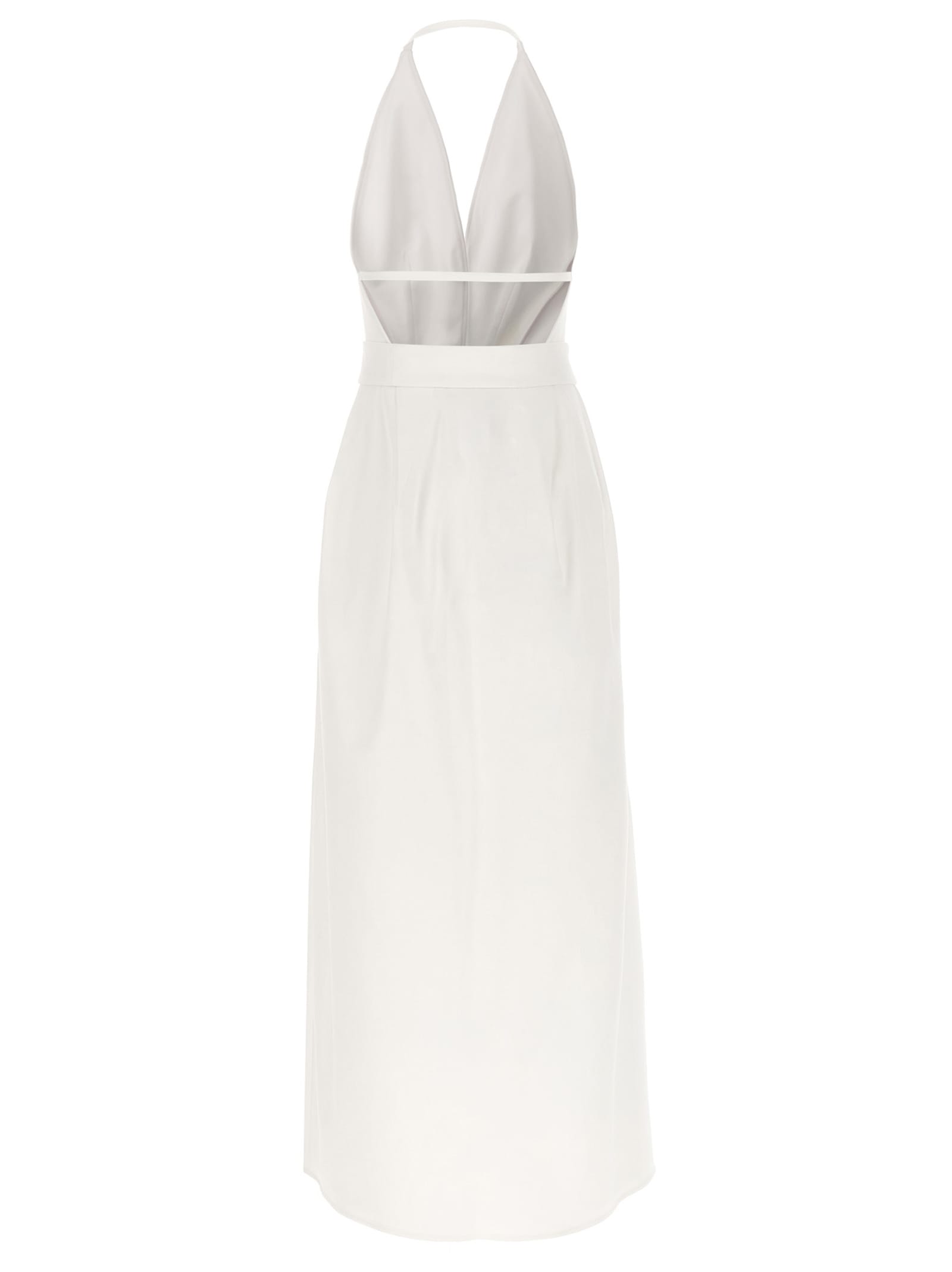 Max Mara Ancona1234 Dress In White