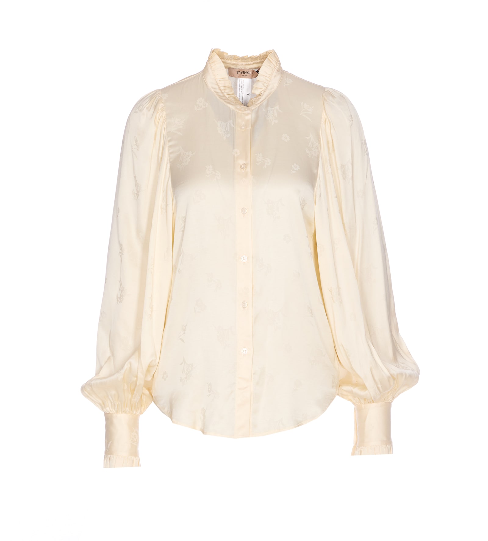 Twinset Twin-set Classic Shirt In Neutral