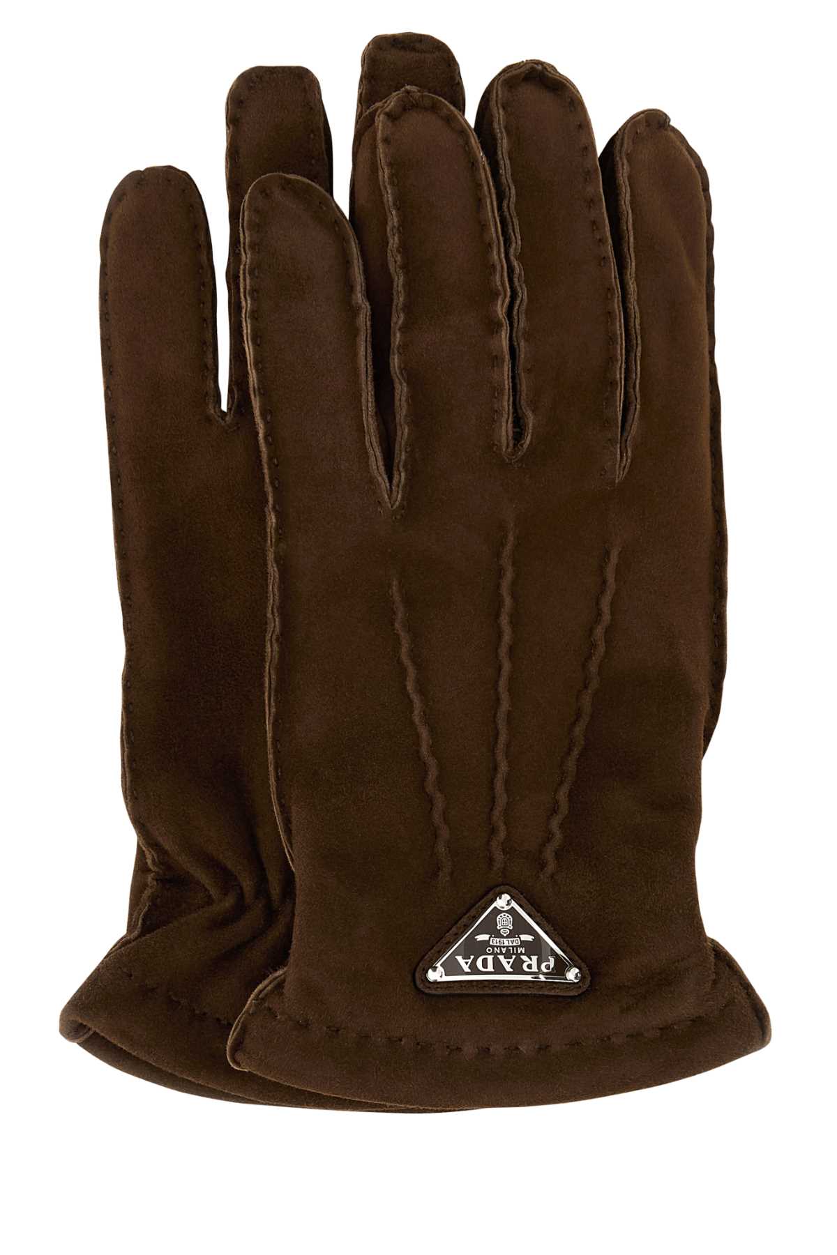 Brown Suede Gloves