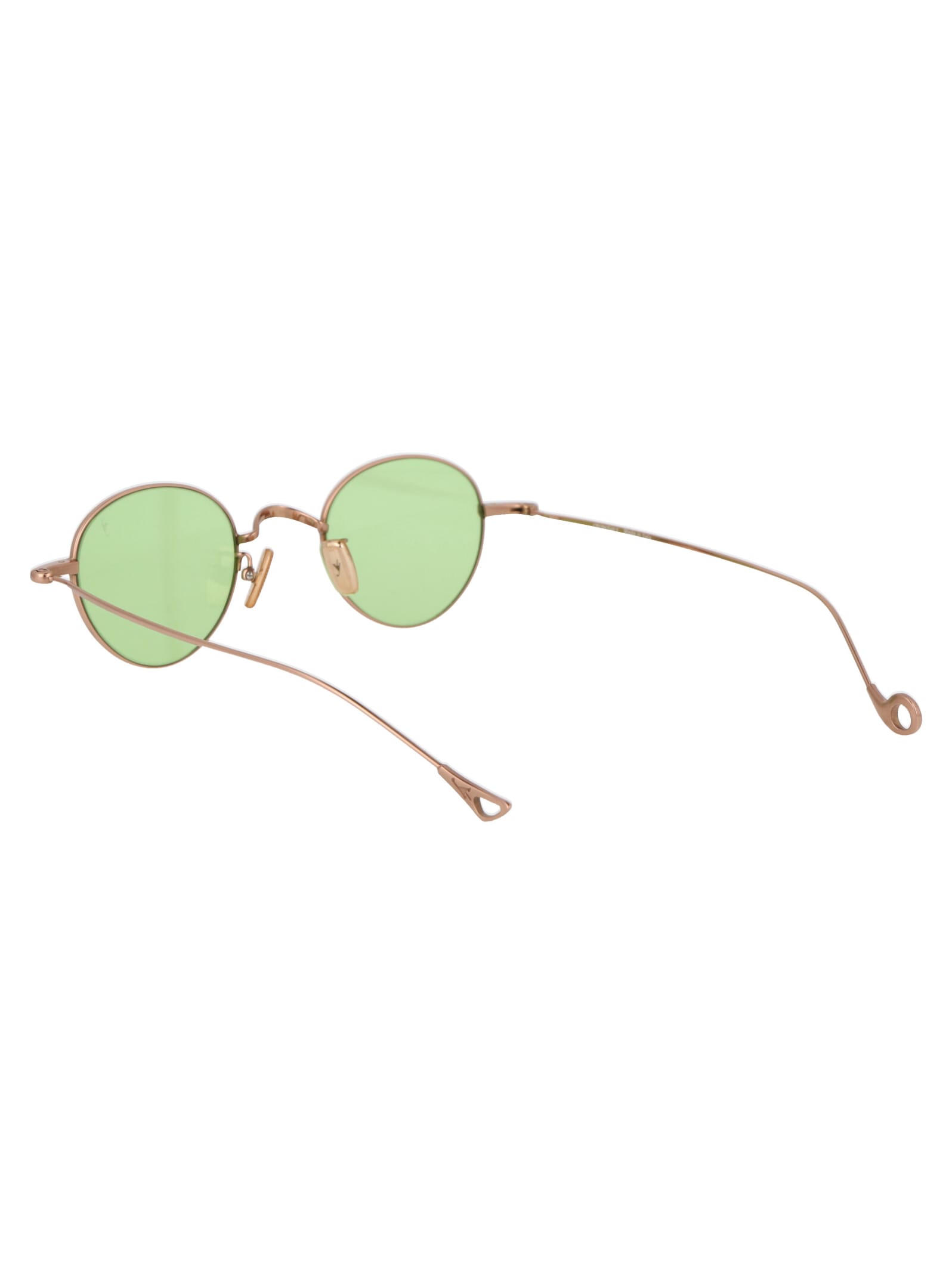 Shop Eyepetizer Clint Sunglasses In C.9-1 Rose Gold