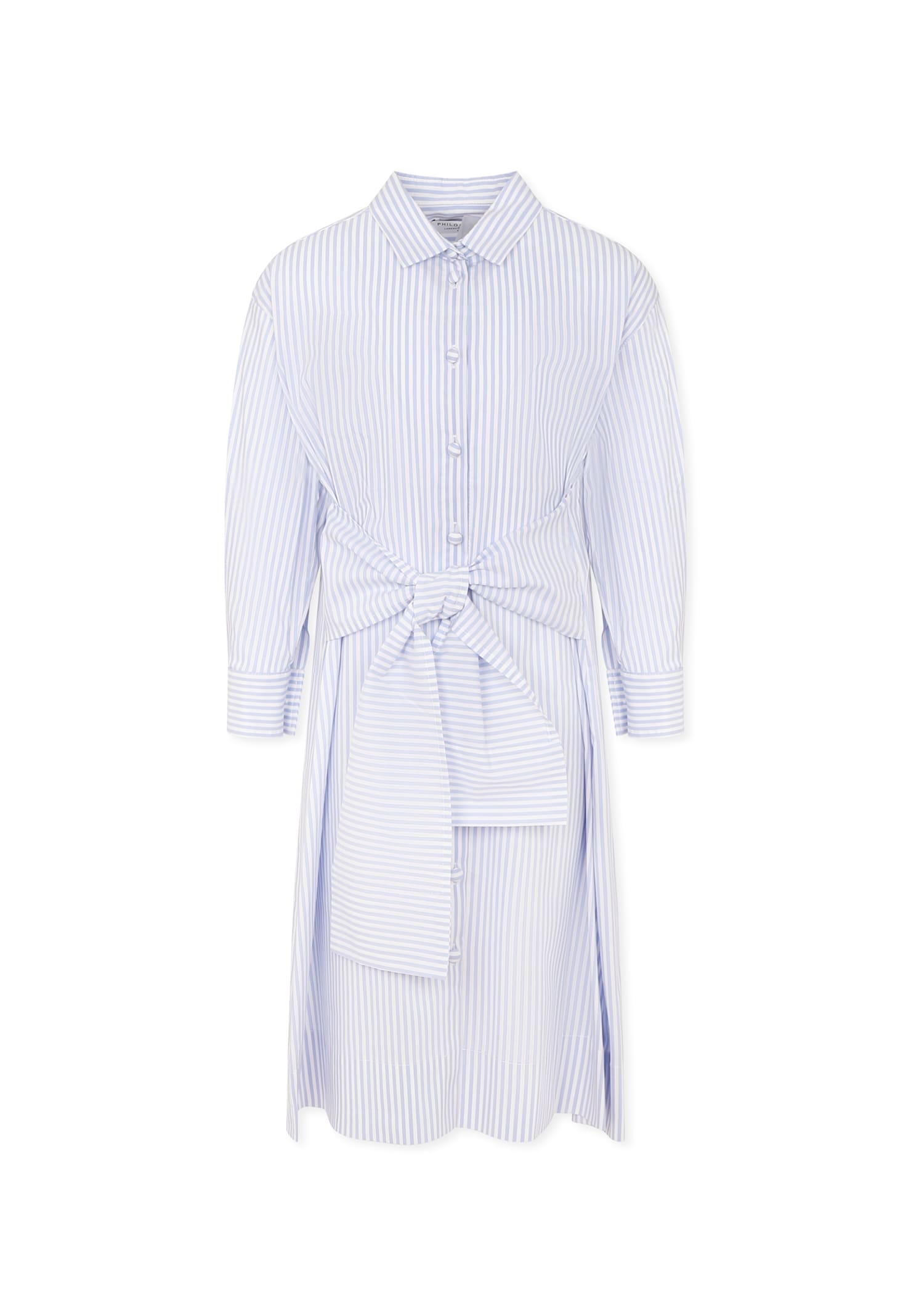 Philosophy di Lorenzo Serafini Kids Light Blue Dress For Girl