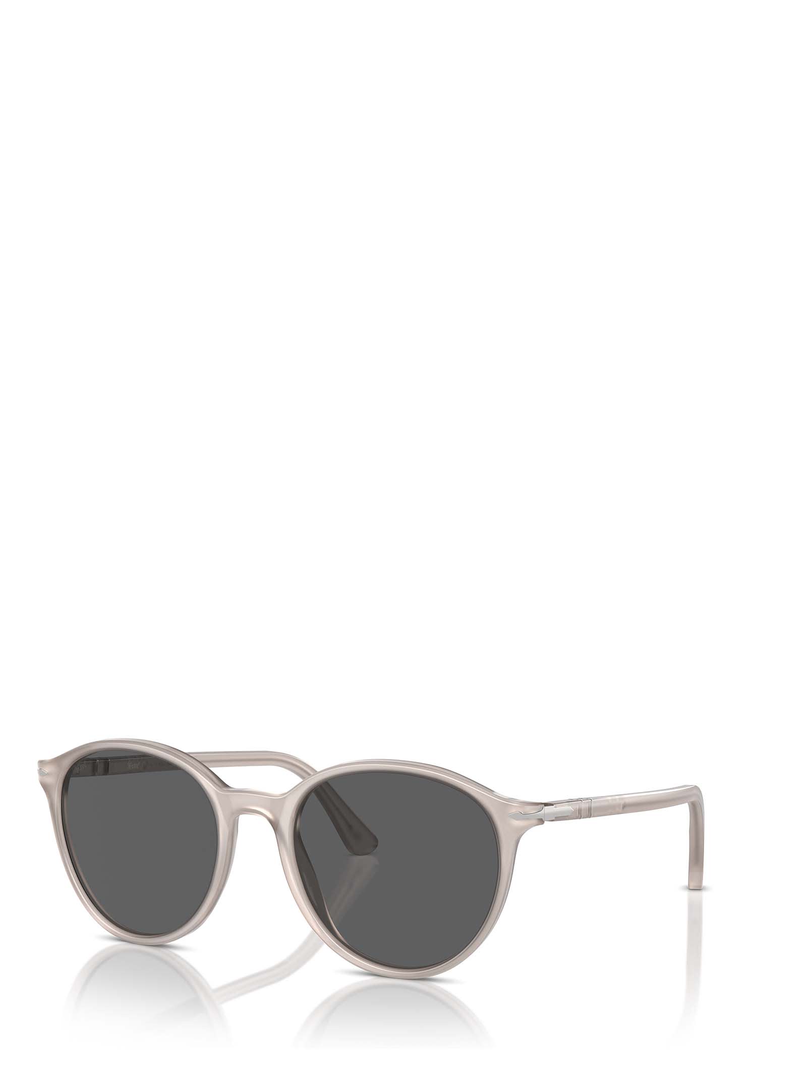 Shop Persol Po3350s Opal Grey Sunglasses