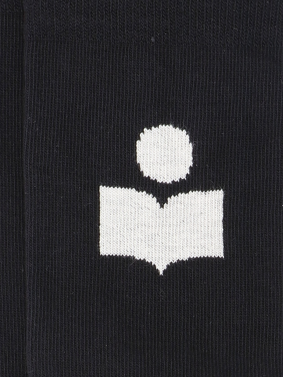 Shop Isabel Marant Logo Socks In Black