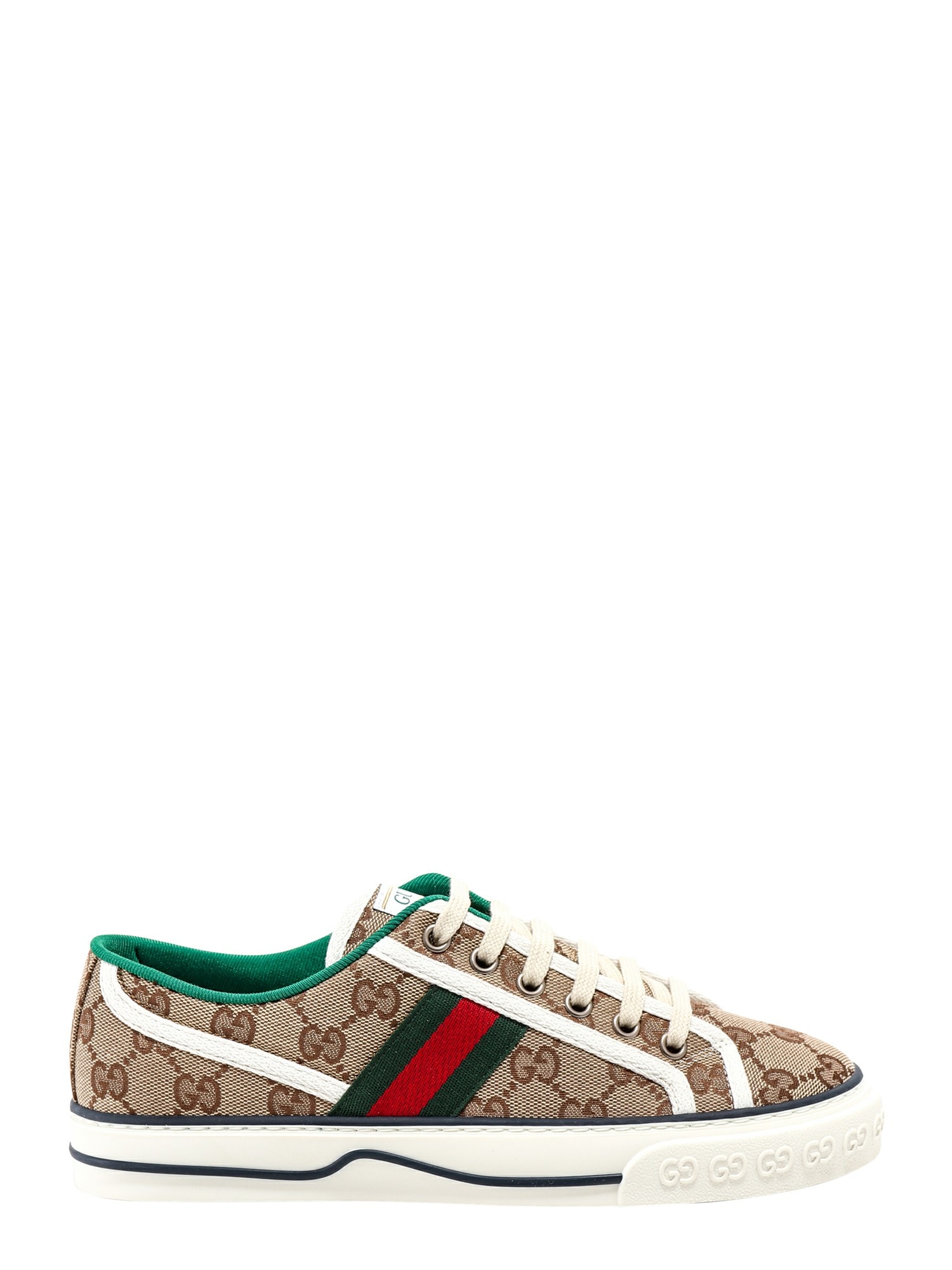 Shop Gucci Tennis 1977 Sneakers In Beige