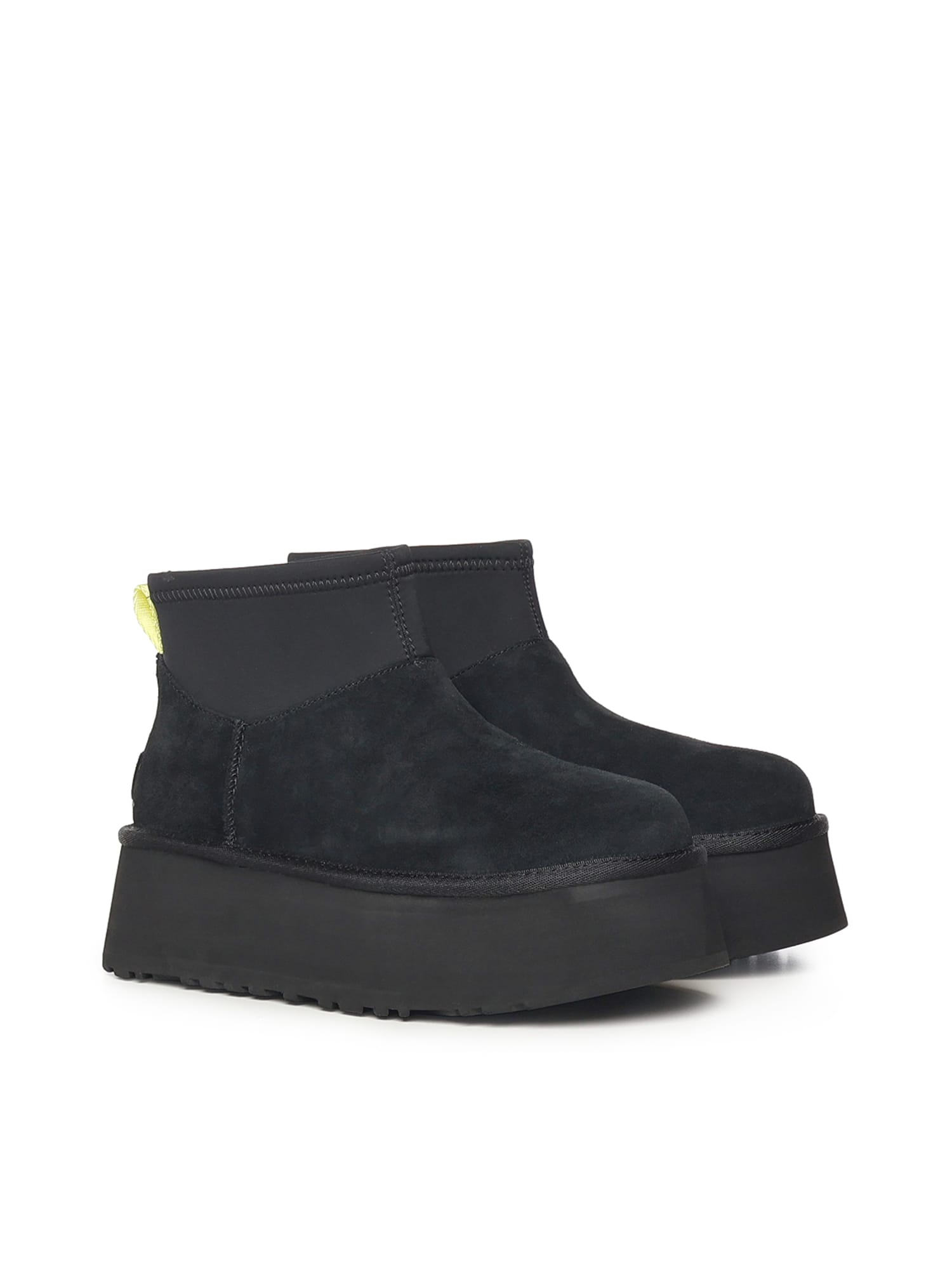 Ugg Classic Mini Dipper Boots In Black