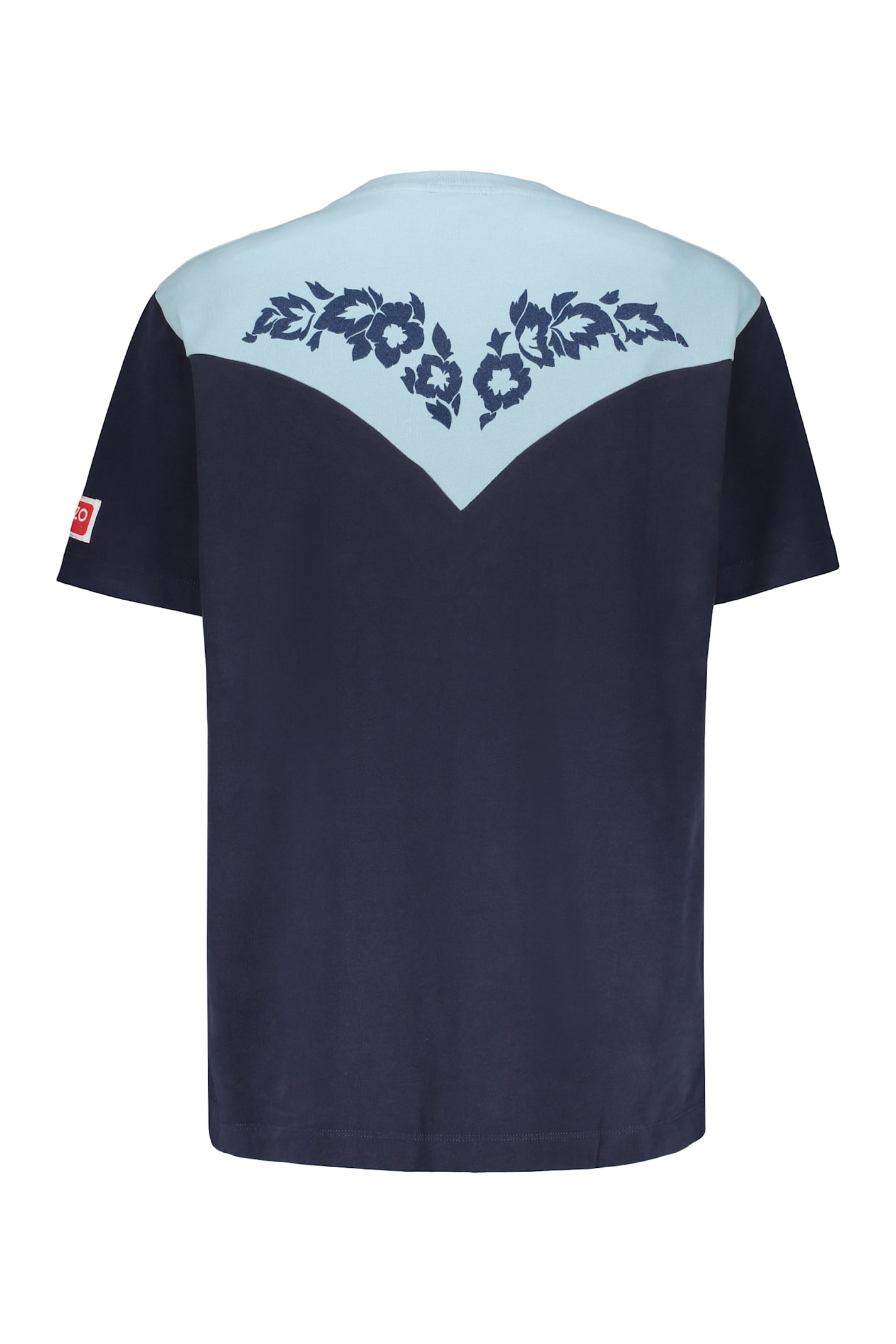 Kenzo Crew-neck T-shirt In Blue