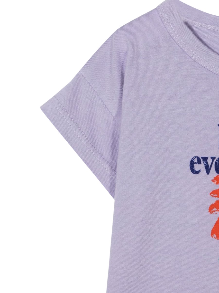Shop Bobo Choses Petunia Short Sleeve T-shirt In Multicolour