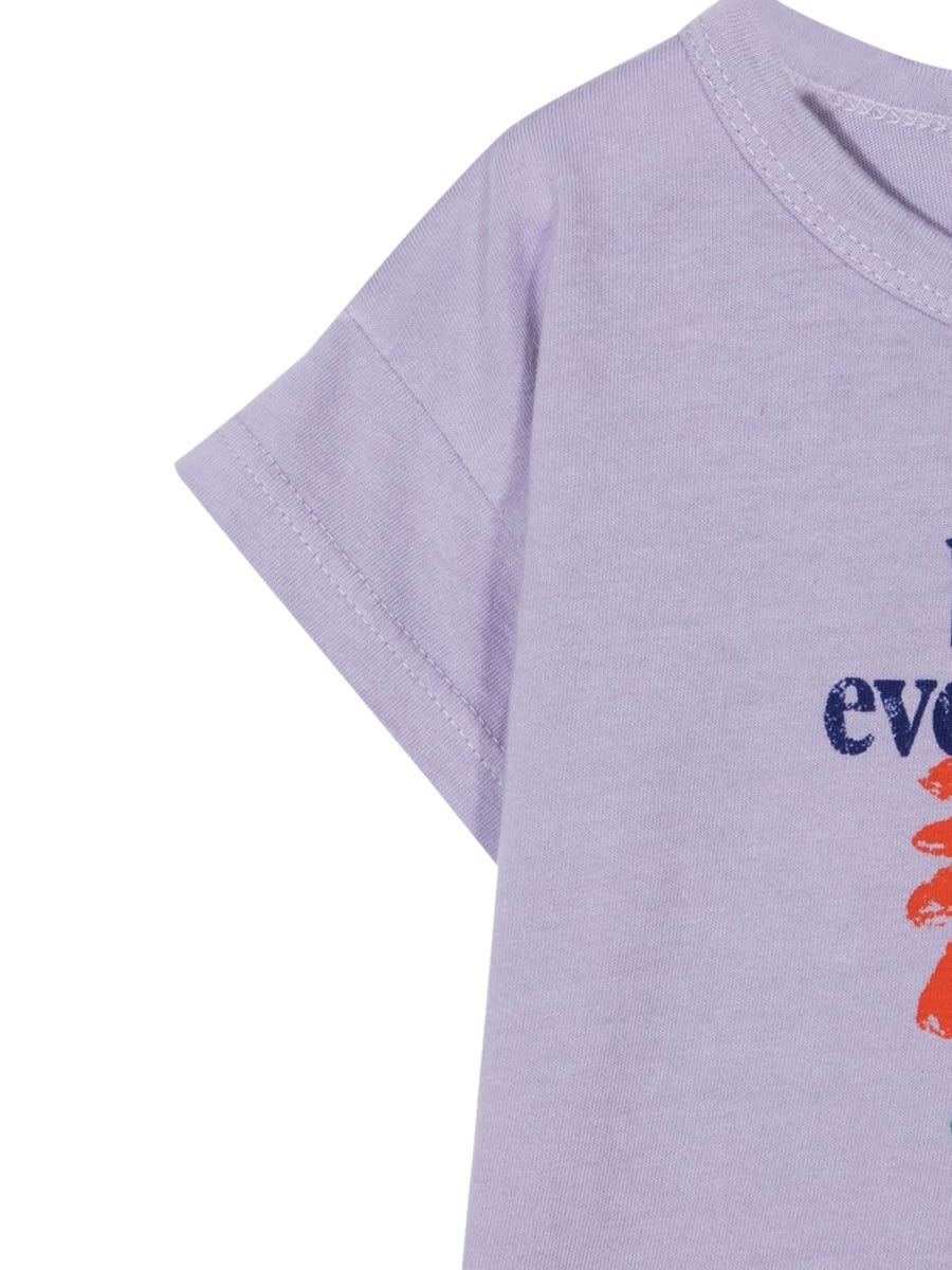 Bobo Choses Petunia Short Sleeve T-shirt In Multicolour