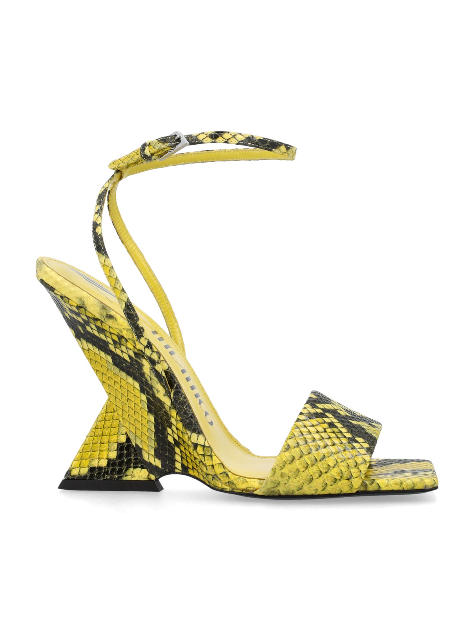 Cheope Fluo Yellow Sandal