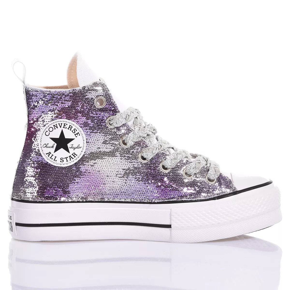 Shop Mimanera Converse Platform Cold Gleam