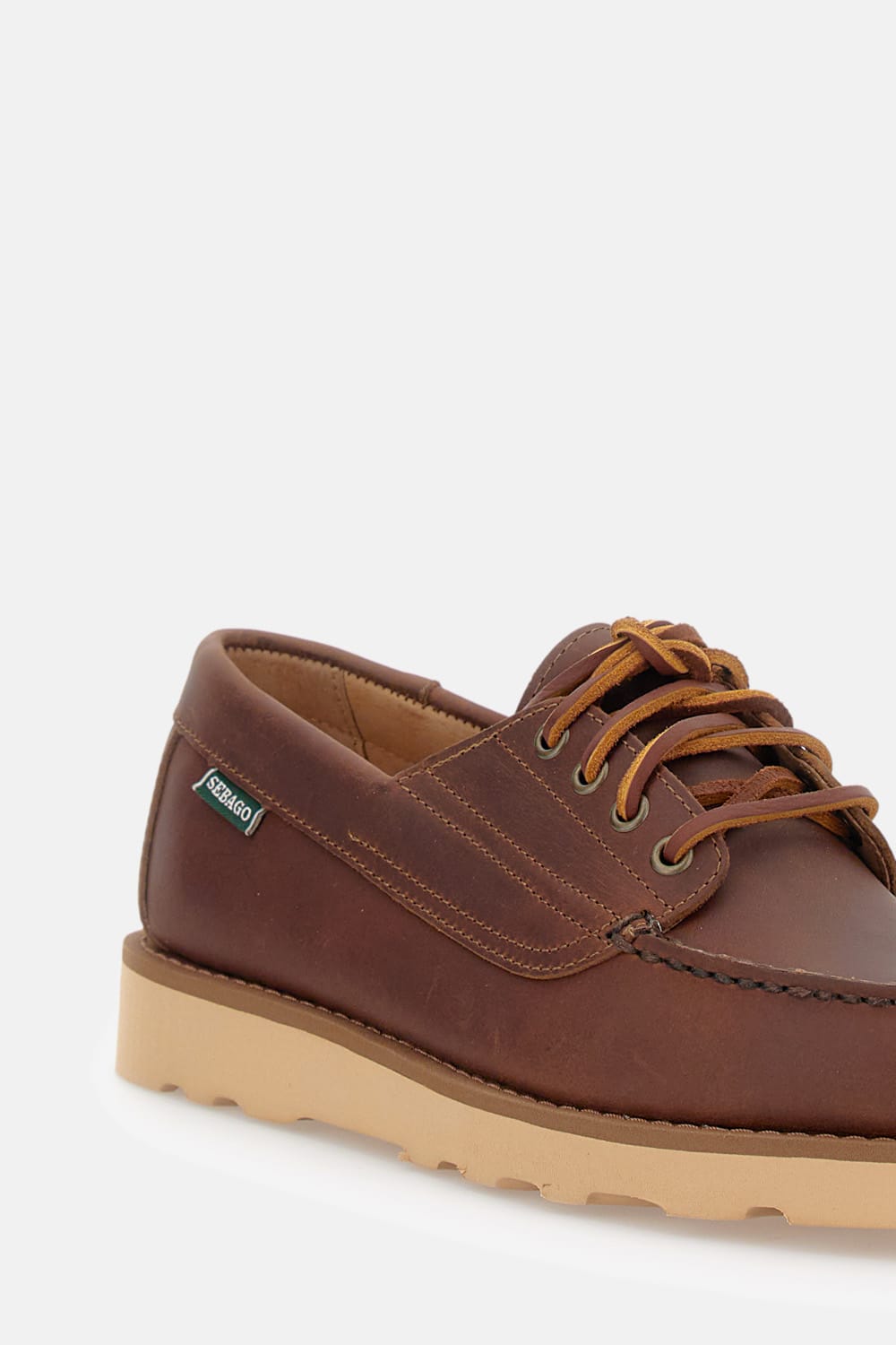 Sebago Askookfield Tumb Loafer In Brown