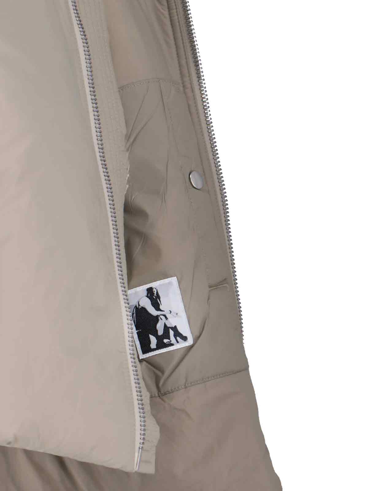 Drkshdw Padded Crop Down Jacket In Multi