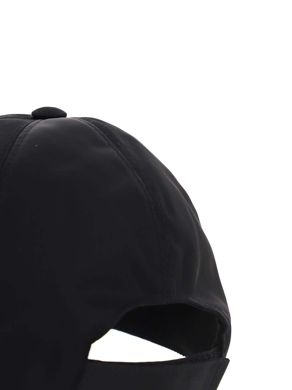 Shop Prada Baseball Hat In Nero