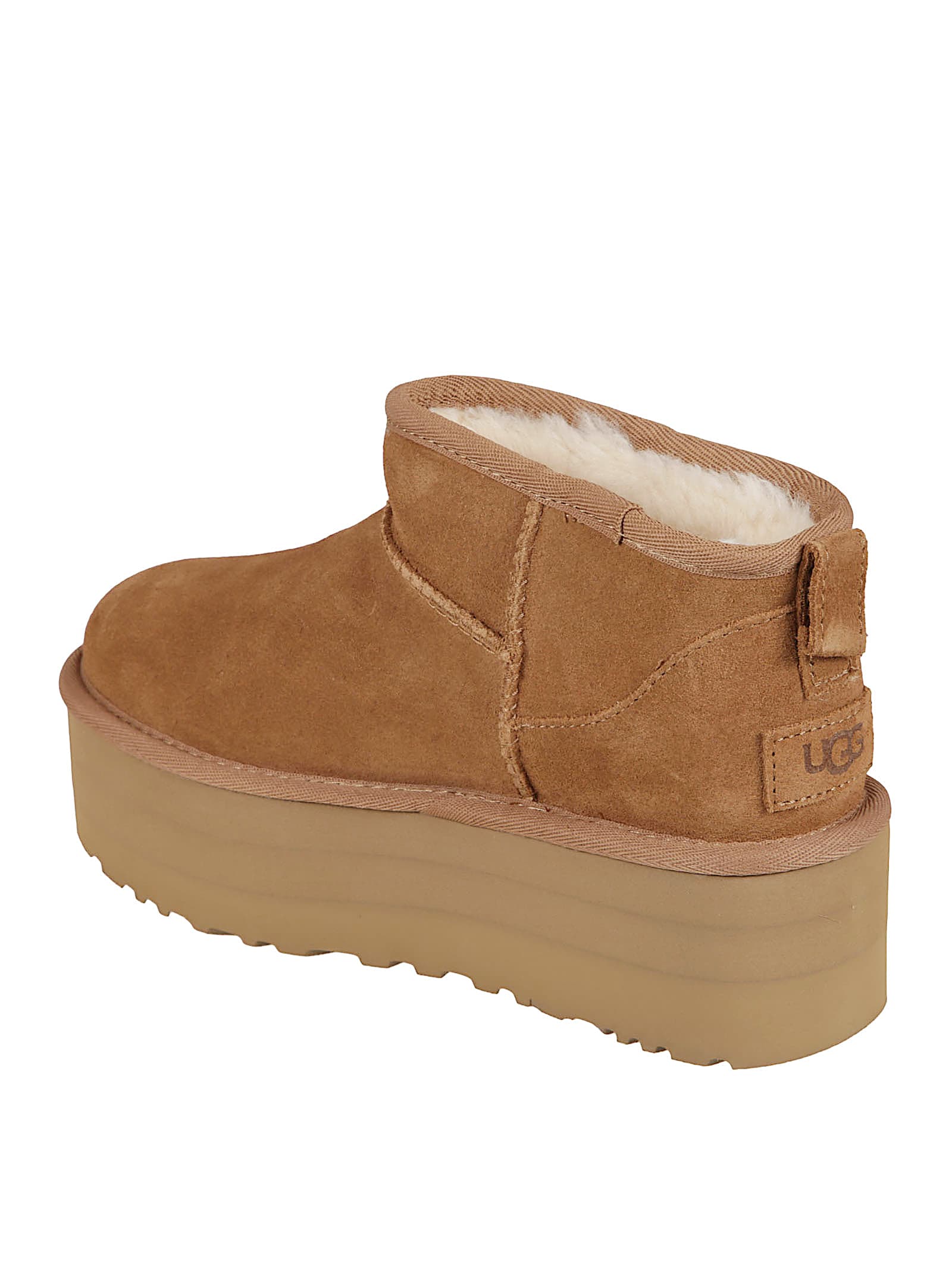 Ugg Classic Ultra Mini Platform Boots In Brown