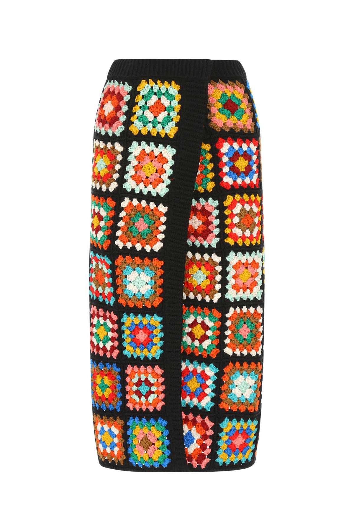 Multicolor Crochet Skirt