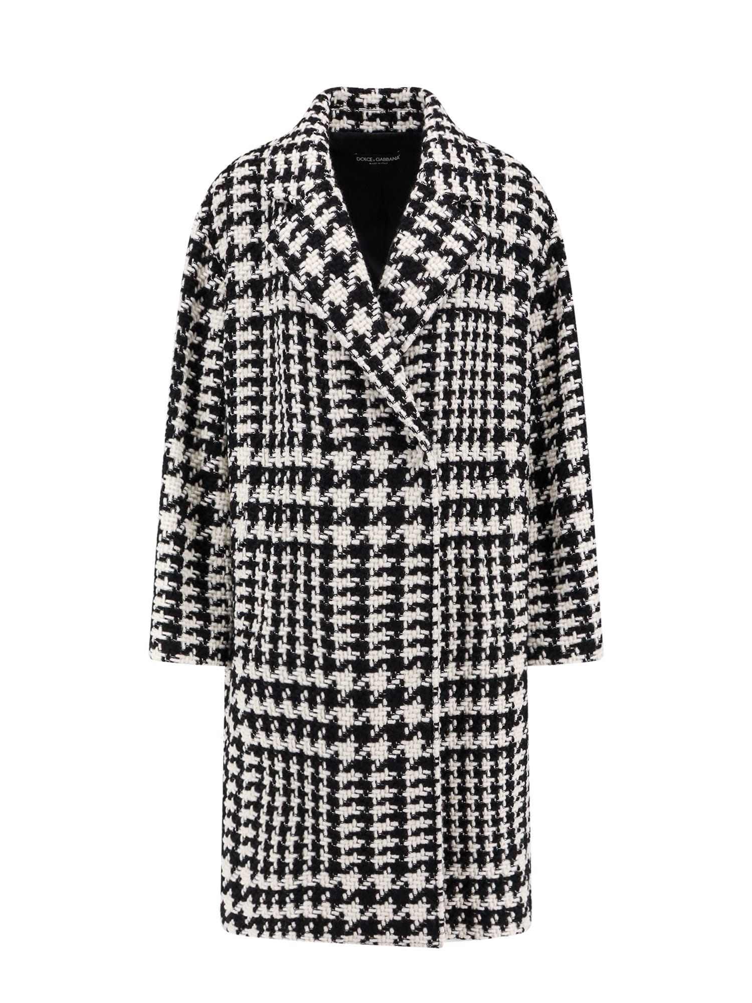 Shop Dolce & Gabbana Coat In Multicolor