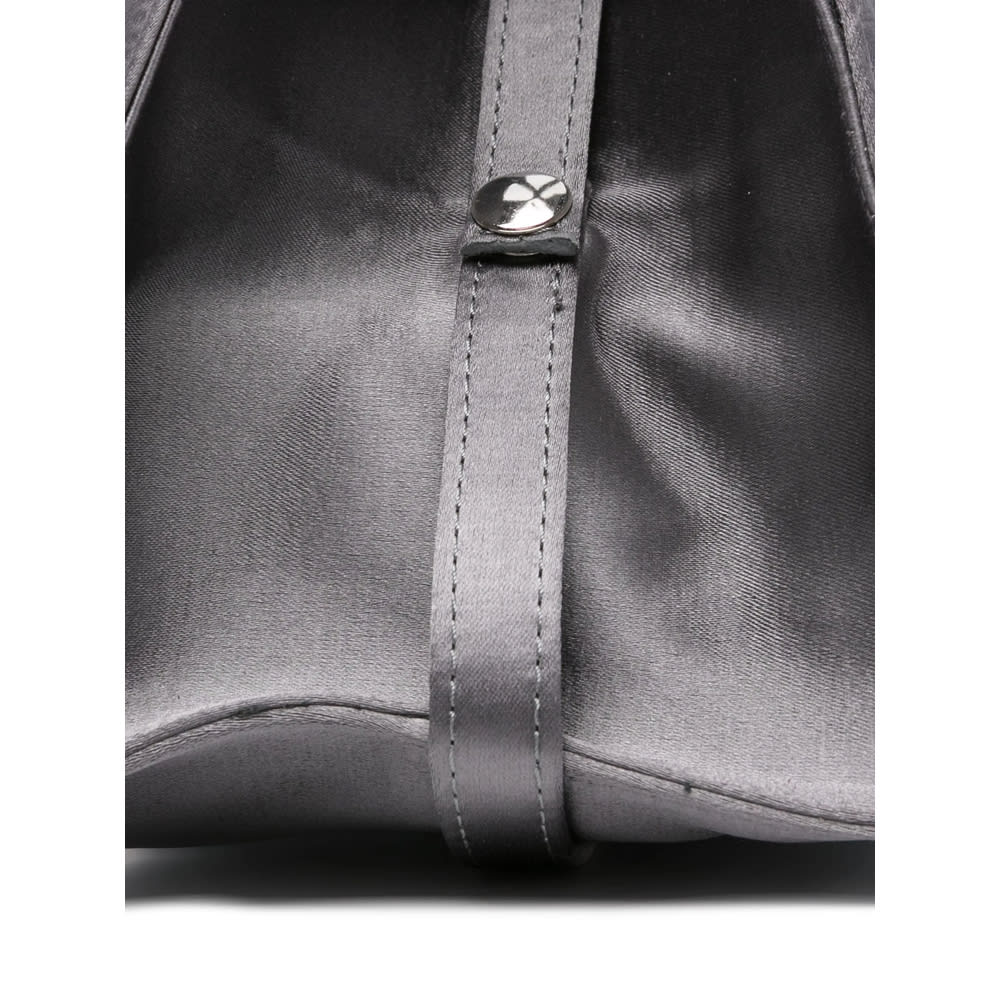 Gimaguas Curved-handle Tote Bag In Silver